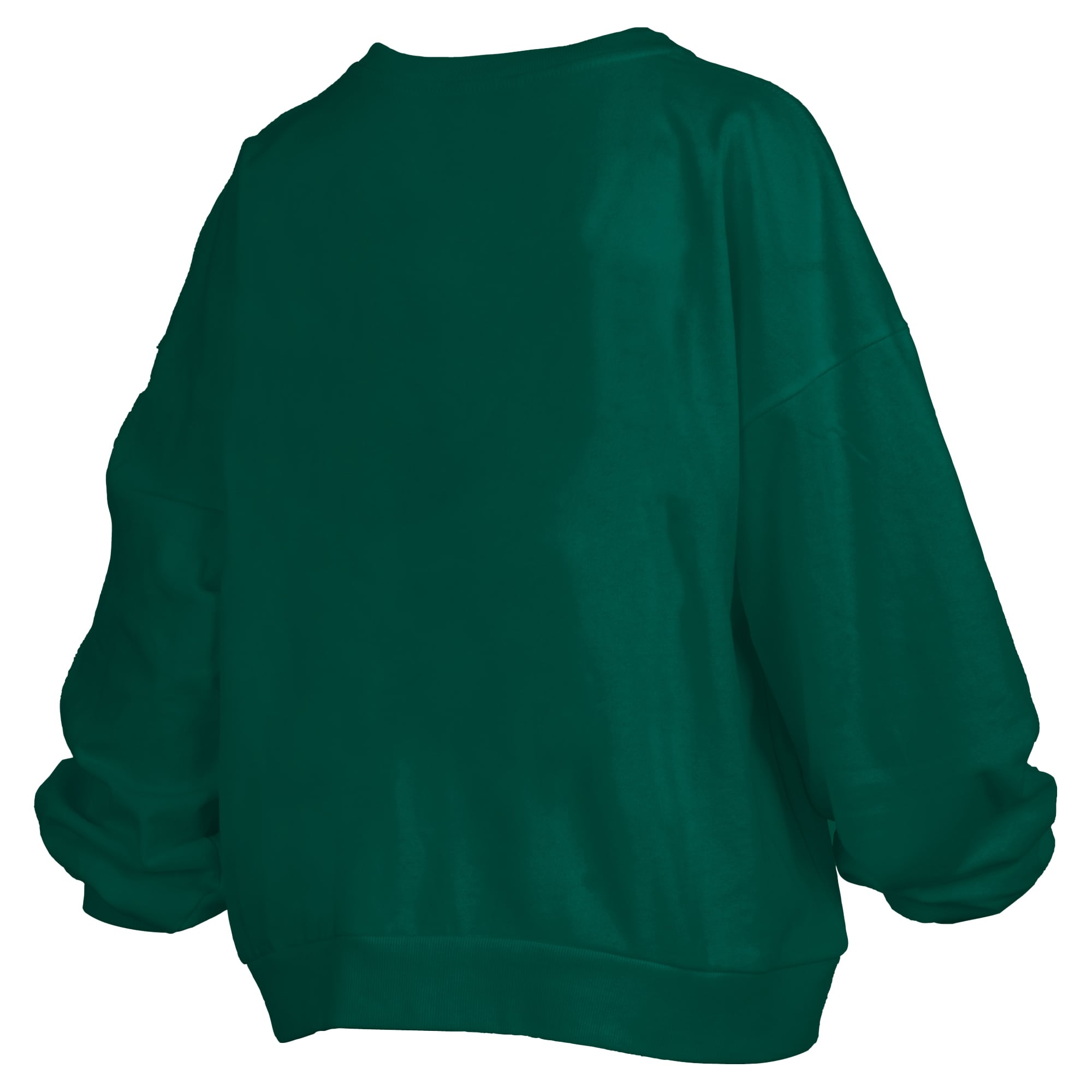 Sweat-shirt polaire oversize Pressbox Green Notre Dame Fighting Irish Janise avec logo sur l'arche, pour femme