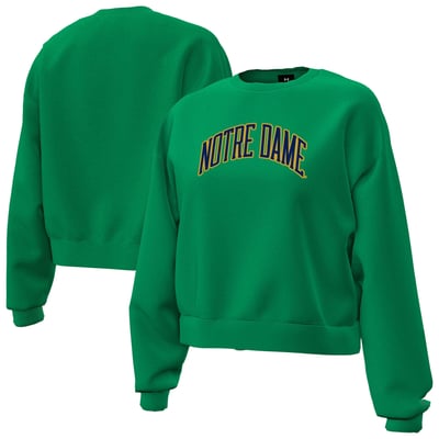 Notre Dame Fighting Irish Under Armour Women's Icon Fleece Sweatshirt - Green