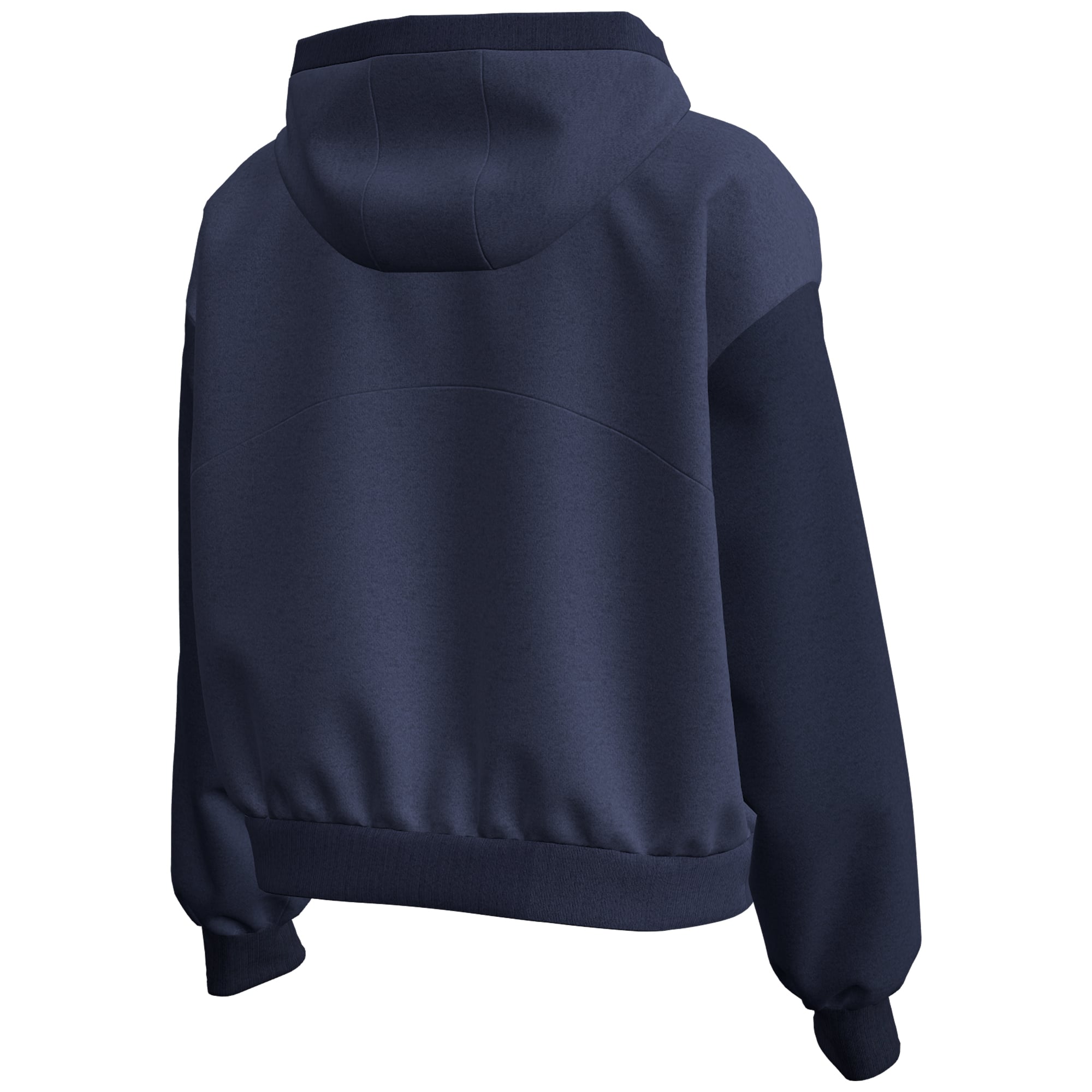 Women's Under Armour  Navy Notre Dame Fighting Irish 2026 Shamrock Series Icon Fleece Half-Zip Hoodie
