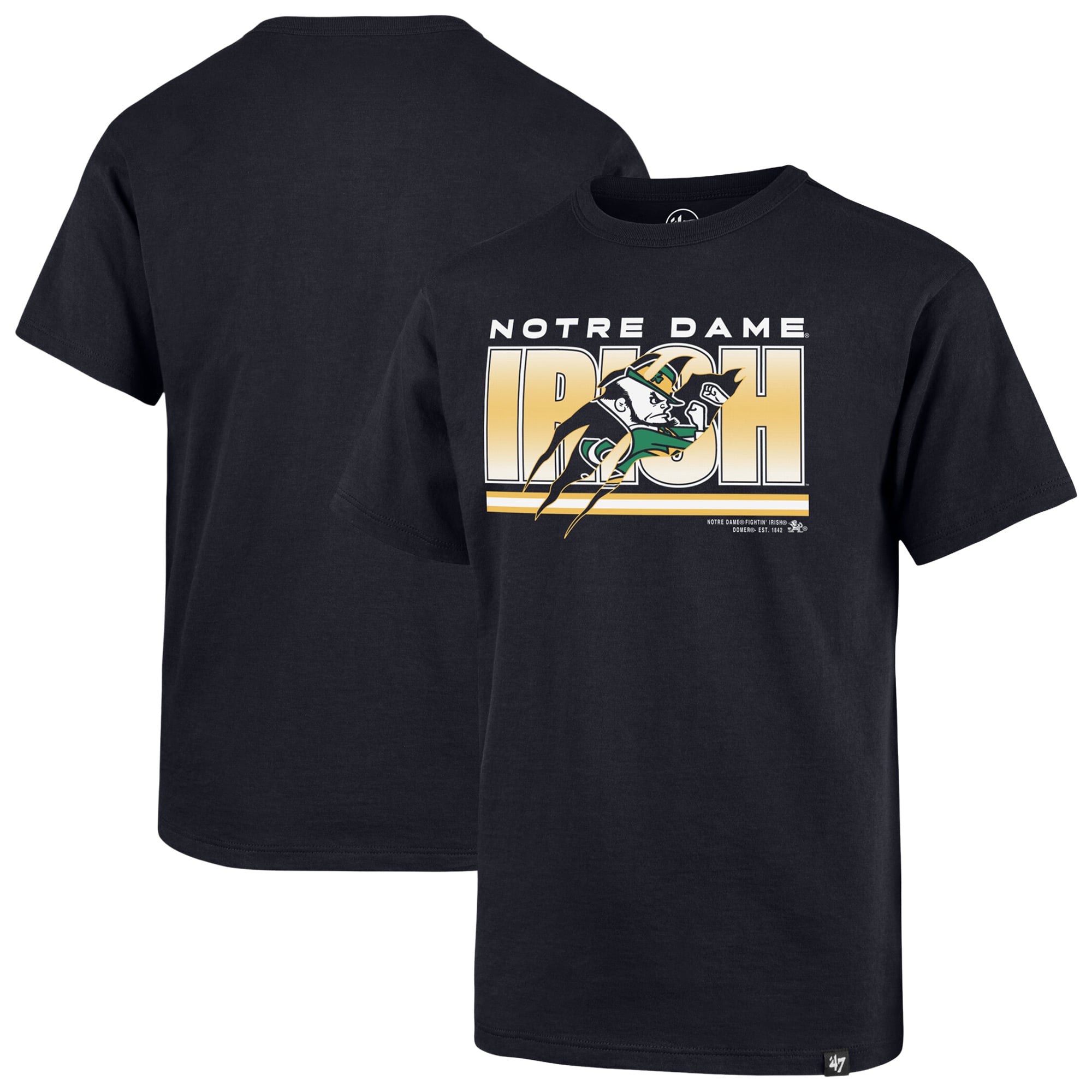 T-shirt pour jeunes « 47 Navy Notre Dame Fighting Irish Thunder Rip Franklin »