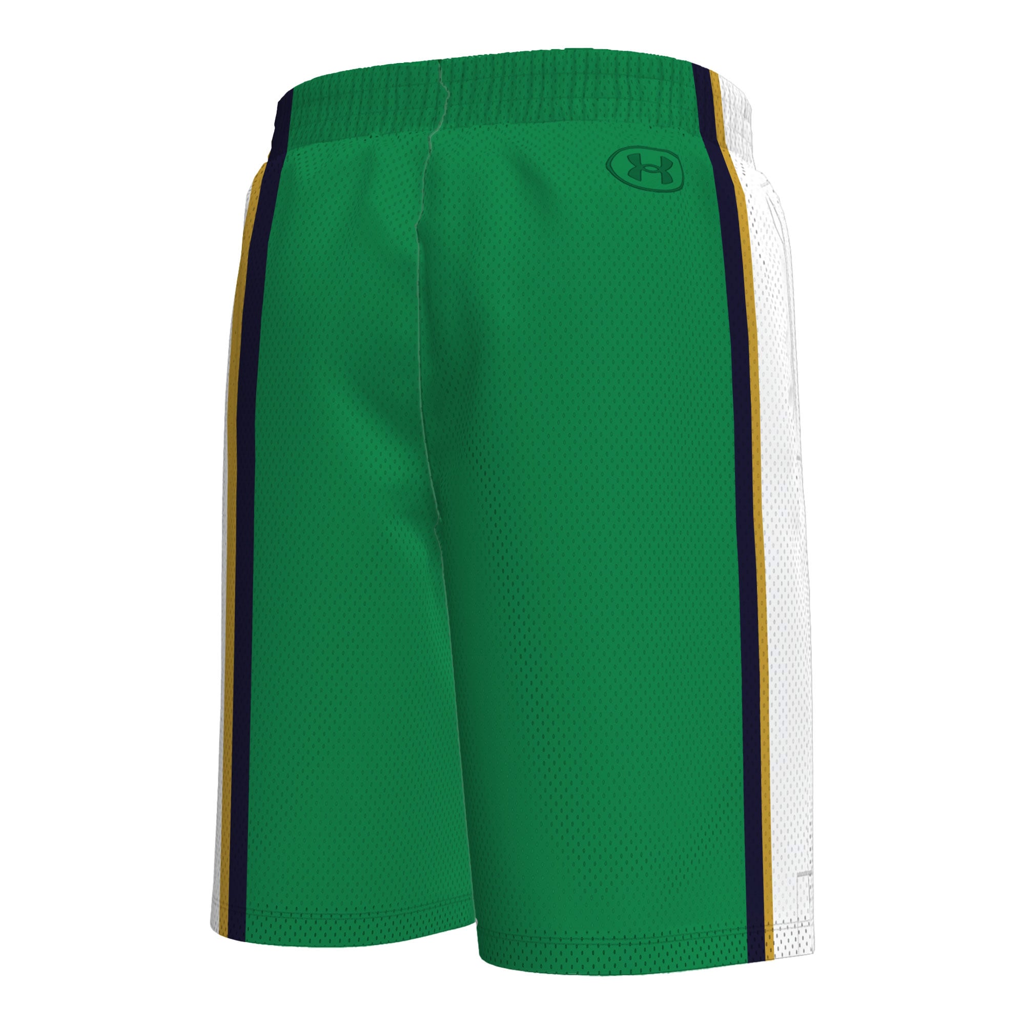 Short en maille ArmourFuse vert Kelly Notre Dame Fighting Irish pour jeunes