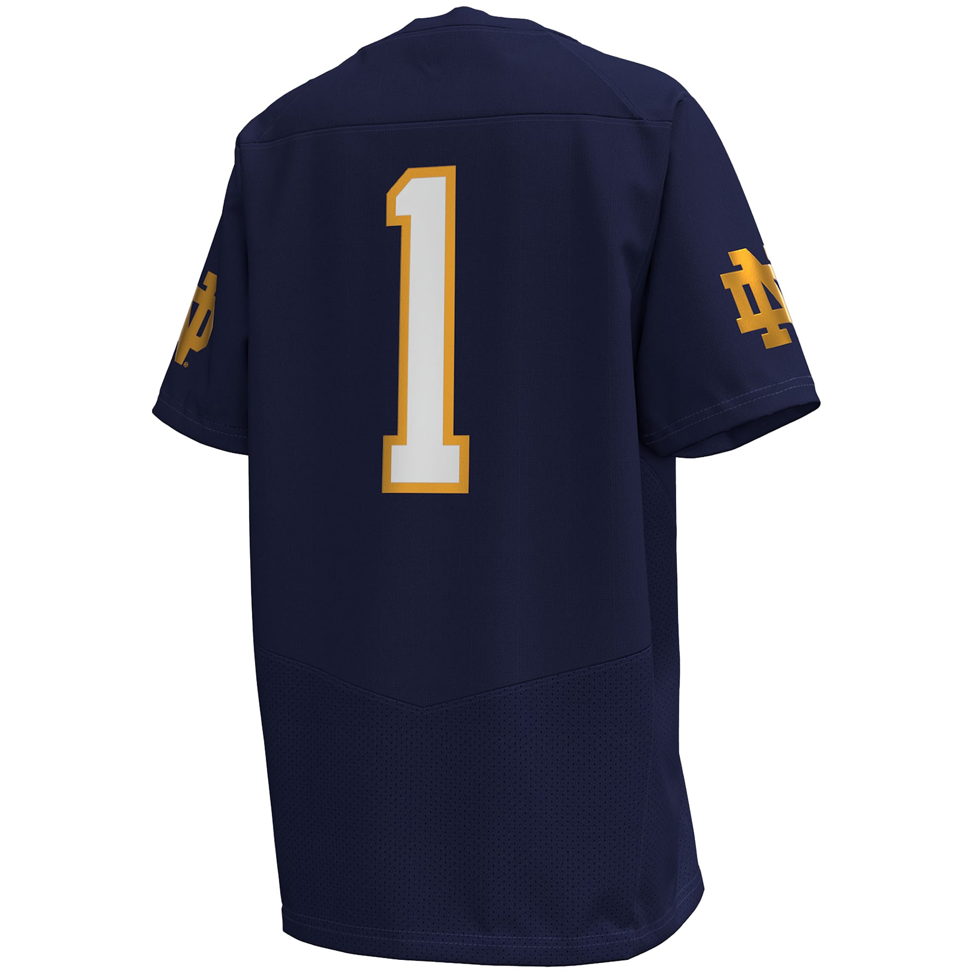 Youth Under Armour  Navy Notre Dame Fighting Irish Replica Football Jersey