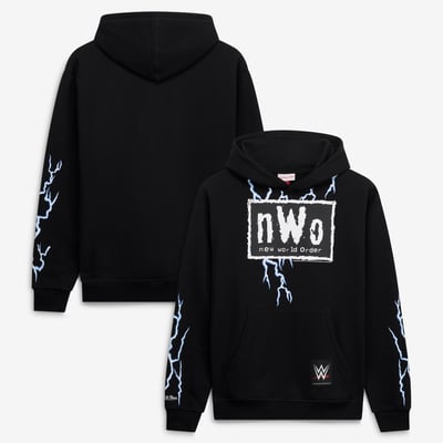 Sweat à capuche Mitchell & Ness nWo - Noir