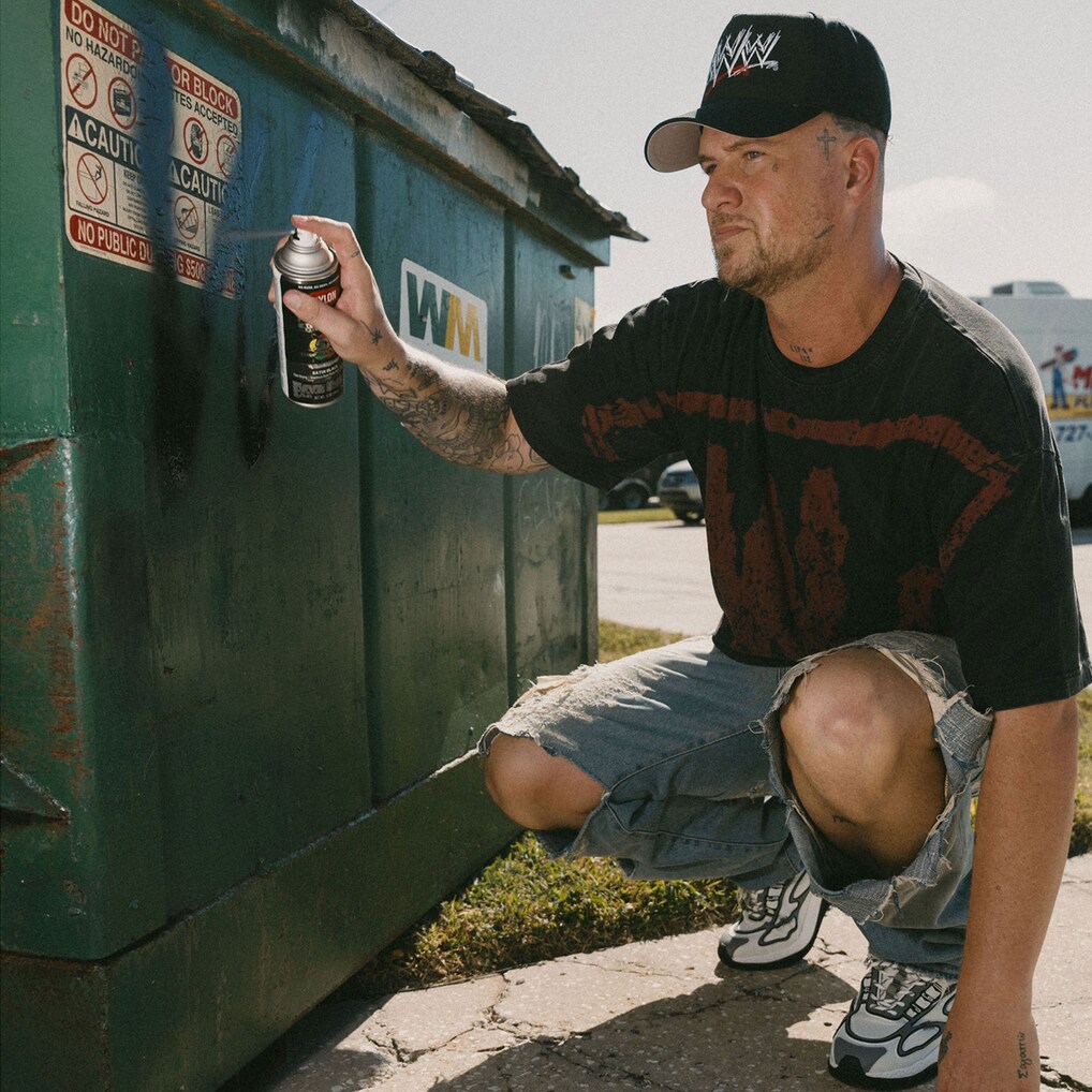 nWo WWE x John Geiger  Wolfpac T-Shirt – Black