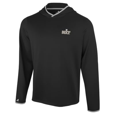 T-shirt à capuche à manches longues NXT Antigua Brink - Noir/Gris