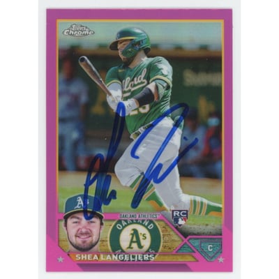 Autographed Shea Langeliers , Autographed Collectibles, Shea 