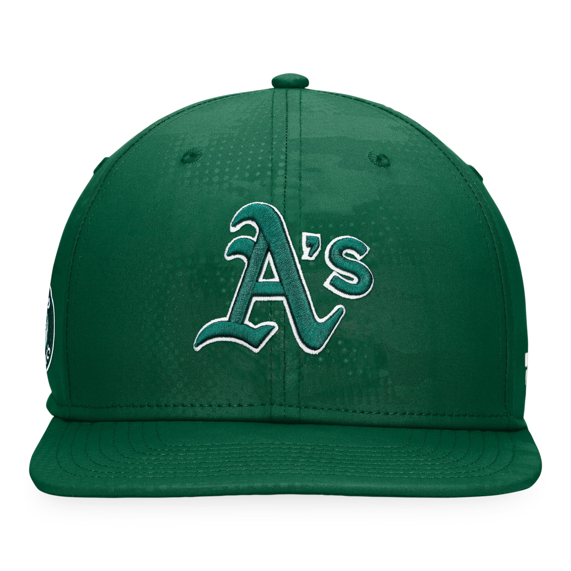 Casquette snapback Fanatics Green Oakland Athletics Iconic Tonal Camo pour homme