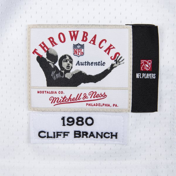 Unsigned Custom Sewn Cliff Branch White Jersey – Oakland Raiders | Adult Sizes M, L, XL, 2XL