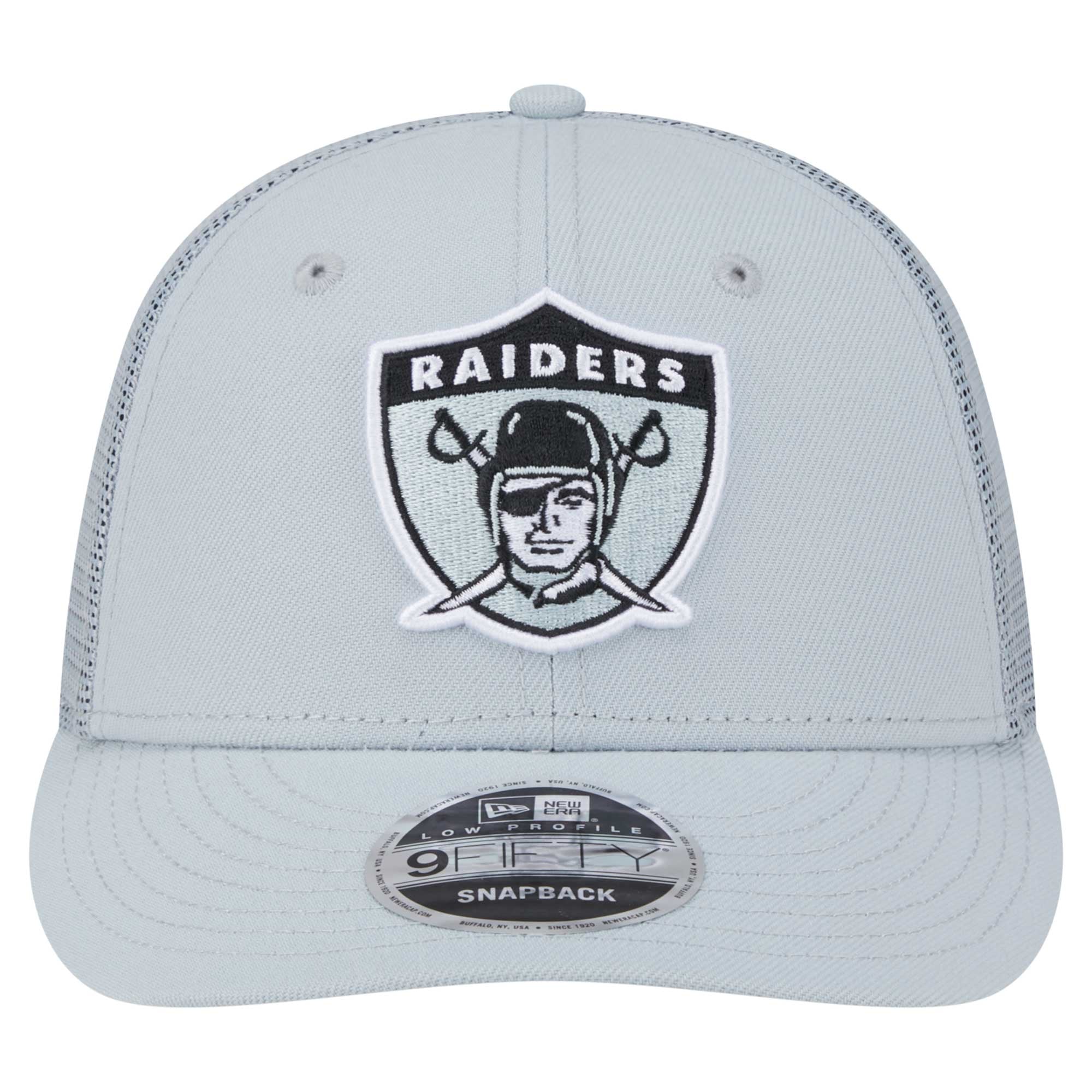 New Era 9Fifty Snapback Cap – Outline Oakland Raiders, Verstellbar, 100% Polyester