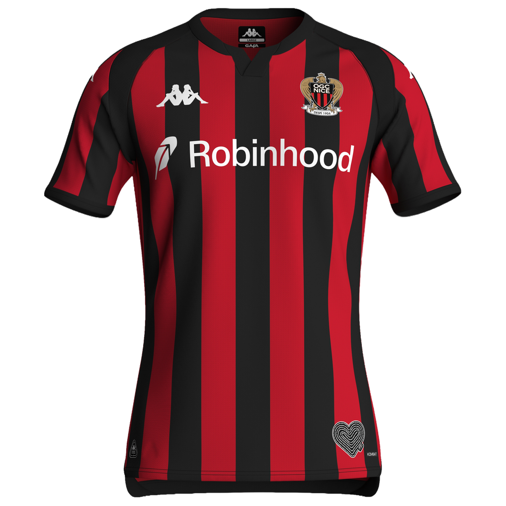 OGC Nice Kappa Home Shirt 2026-27