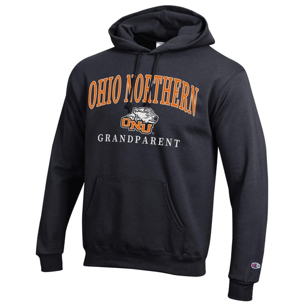 Unisex Champion Black Ohio Northern Polar Bears Arch Grandparent 
