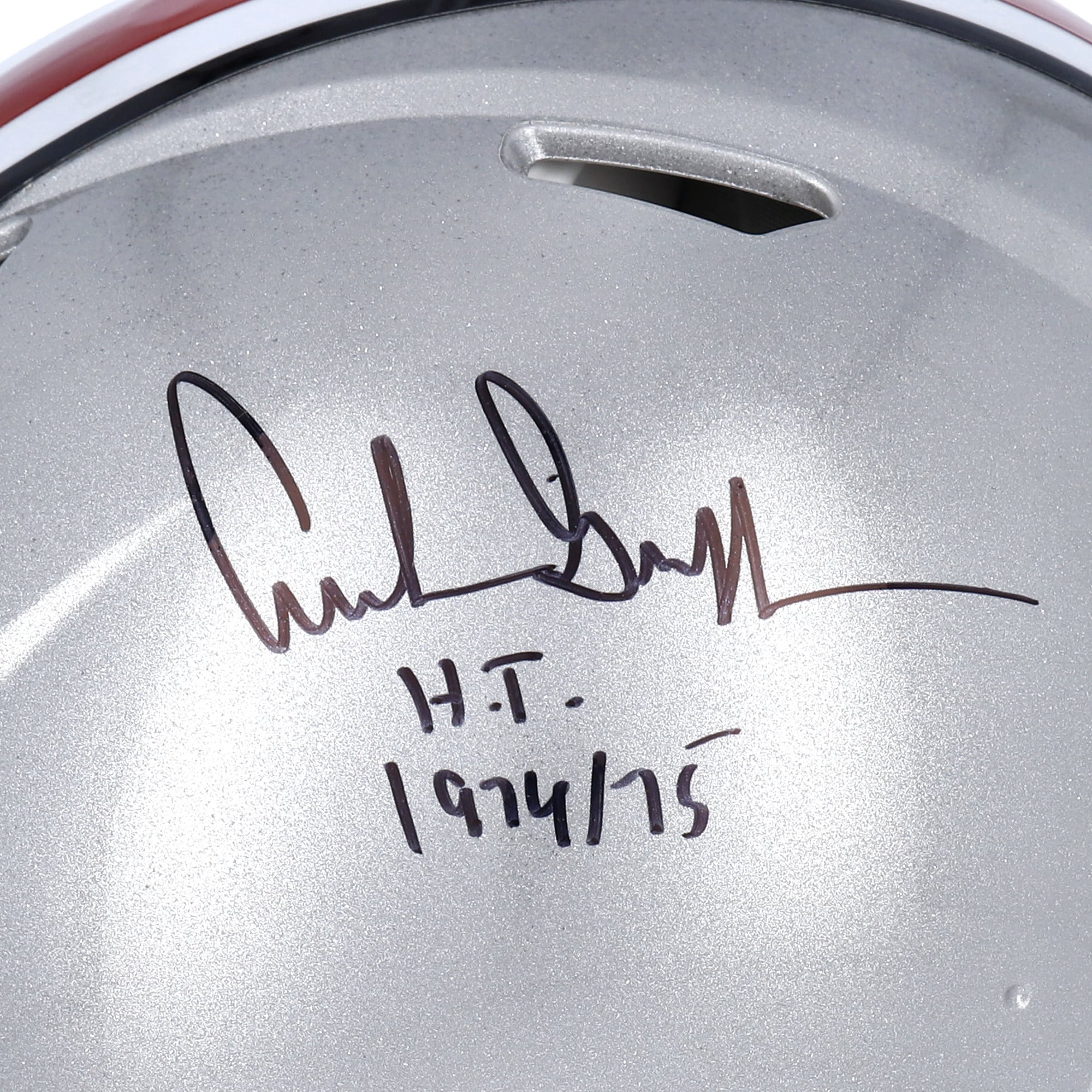 Archie Griffin Ohio State Buckeyes Autographed Riddell Speed Authentic Helmet with "HT 1974/75" Inscription