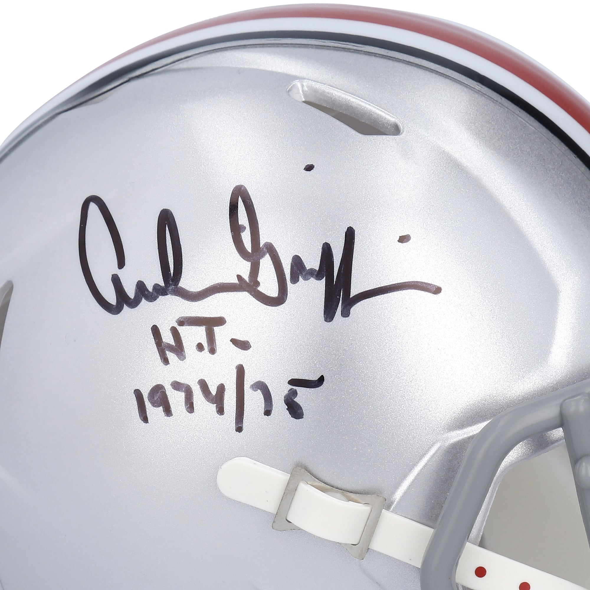 Archie Griffin Ohio State Buckeyes Autographed Riddell Speed Mini Helmet with ''H.T. 1974/75'' Inscription