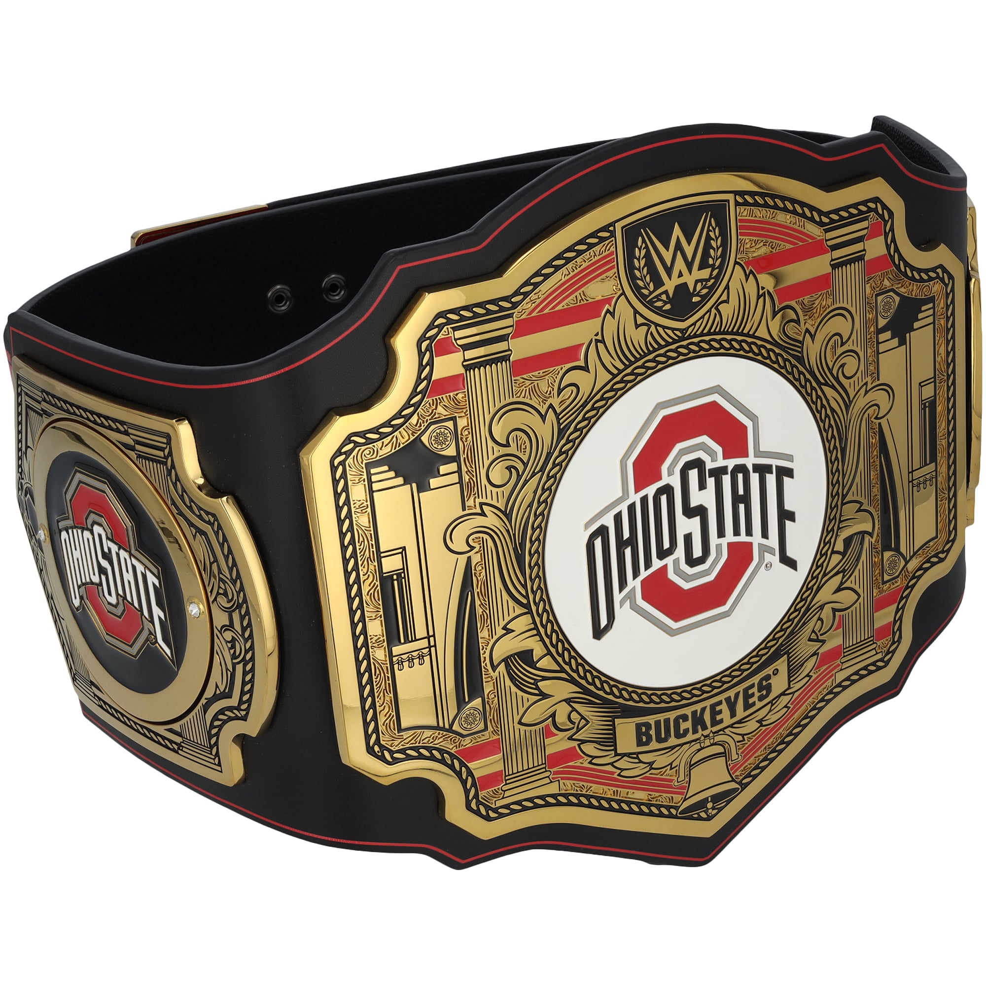 Ceinture de titre WWE autographiée par Archie Griffin (Ohio State Buckeyes) avec inscription « HT 74-75 »