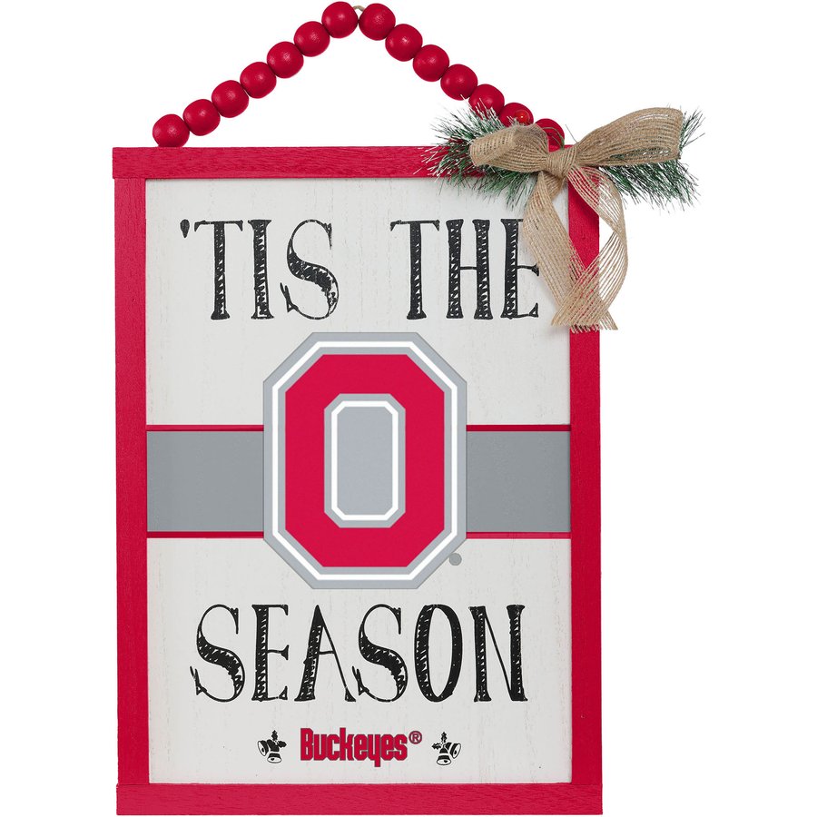 FOCO Ohio State Buckeyes 'Tis the Season Sign