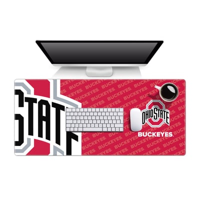 Ohio State Buckeyes IDNA 15.7" x 35.4" Logo Series Desk Pad