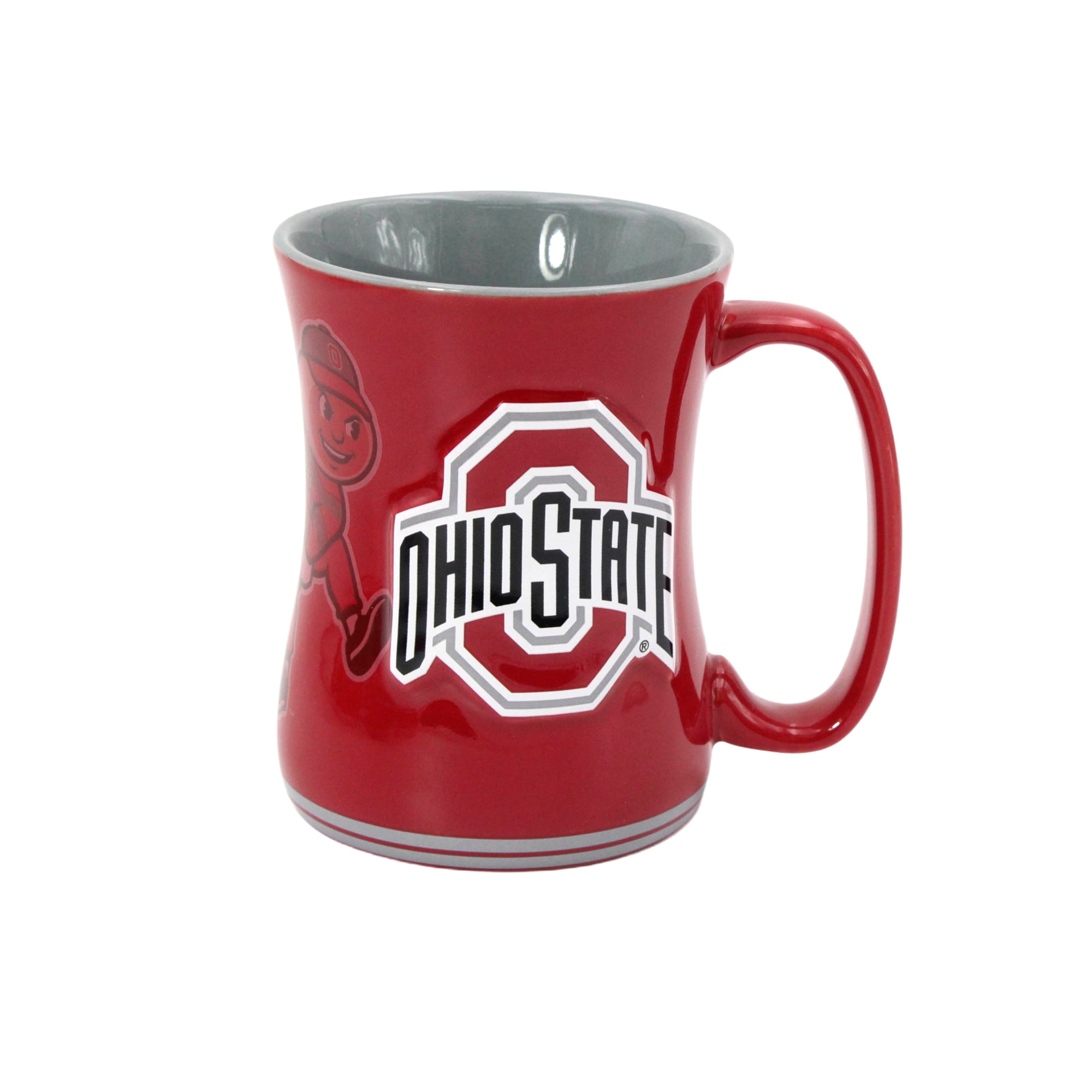 Ensemble de deux tasses de barista Indigo Falls Ohio State Buckeyes de 473 ml (16 oz).