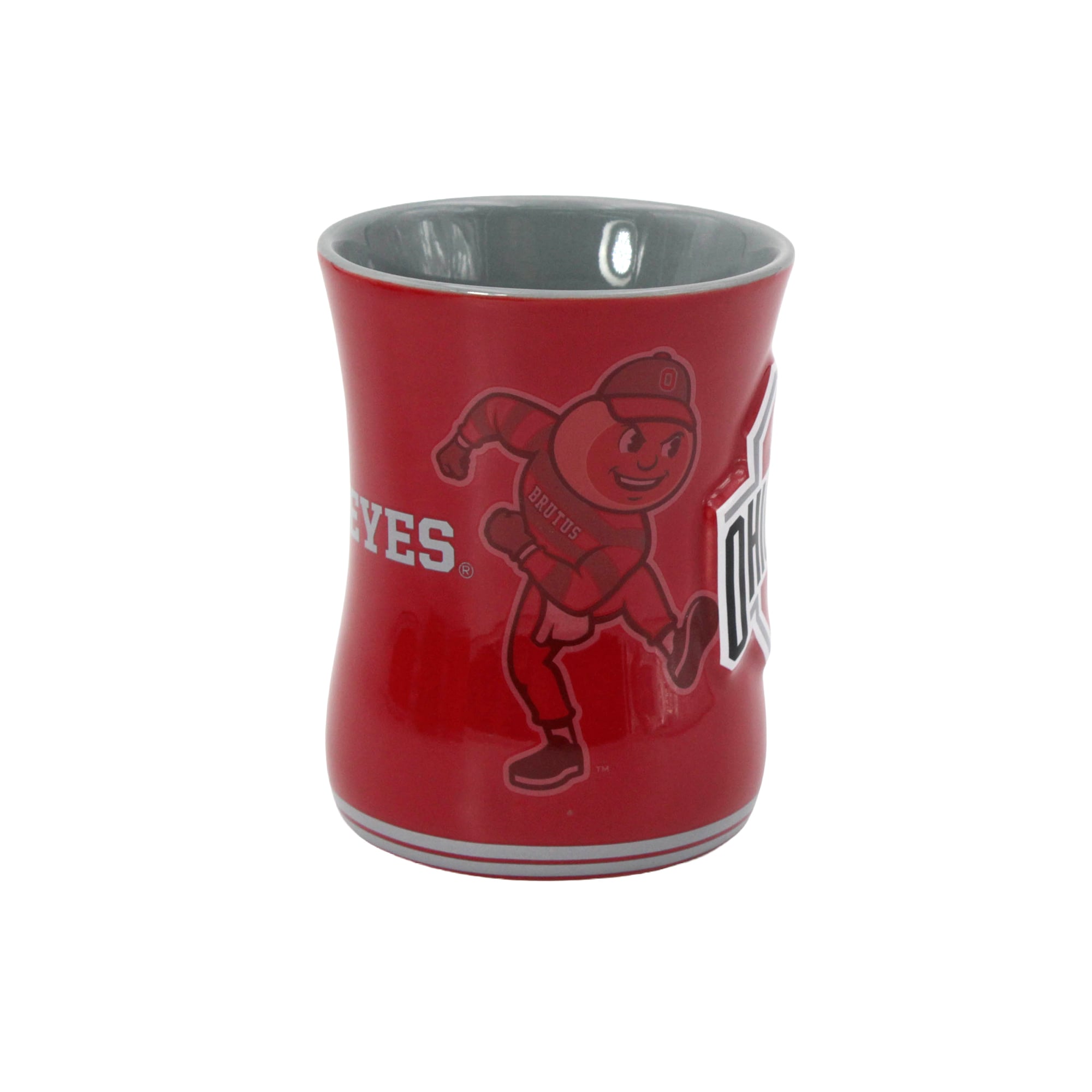 Ensemble de deux tasses de barista Indigo Falls Ohio State Buckeyes de 473 ml (16 oz).
