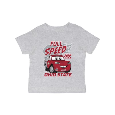 Ohio State Buckeyes Vive La Fete Infant Full Speed T-Shirt - Gray