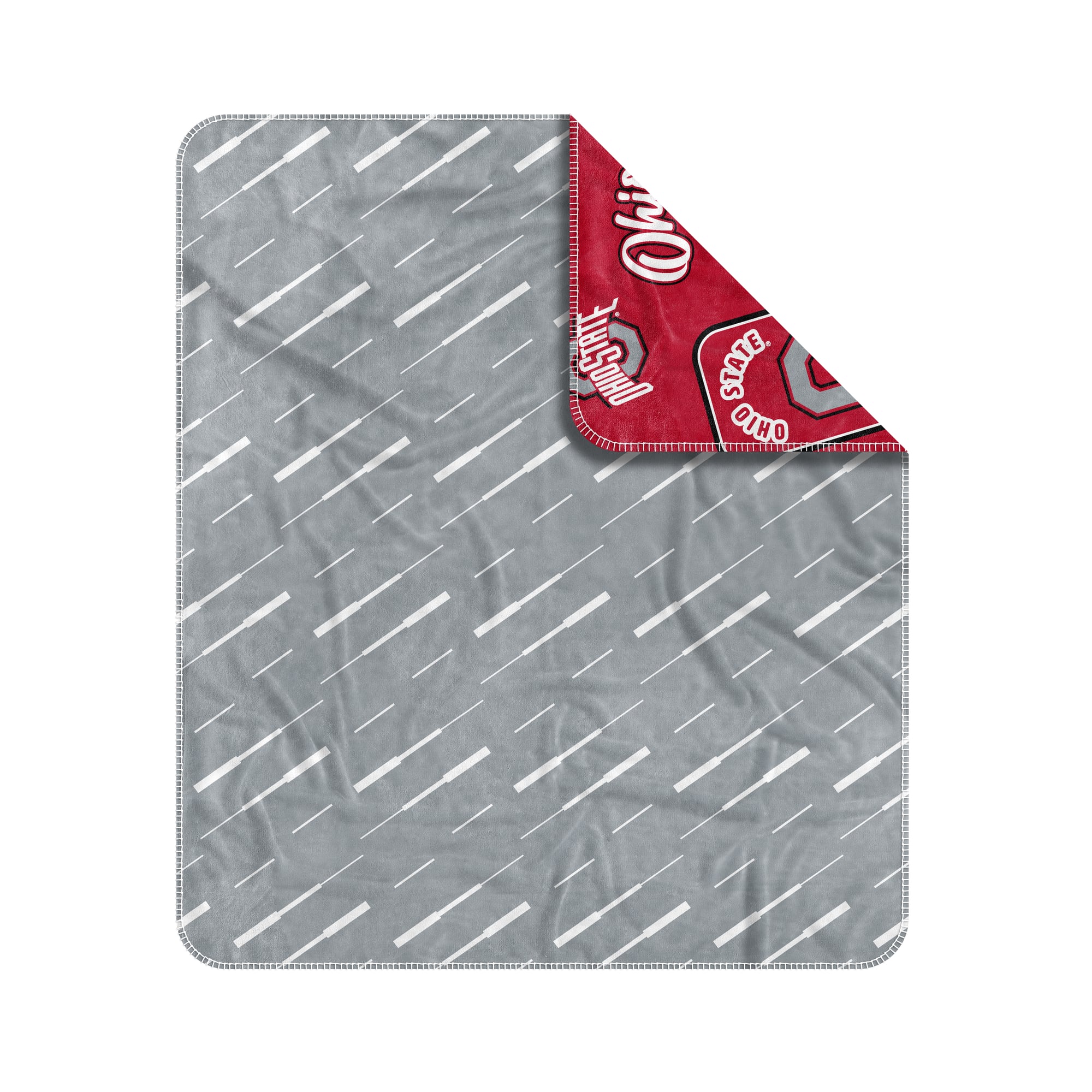 Couverture jetée Dream Weave 50" x 60" avec logo des Ohio State Buckeyes
