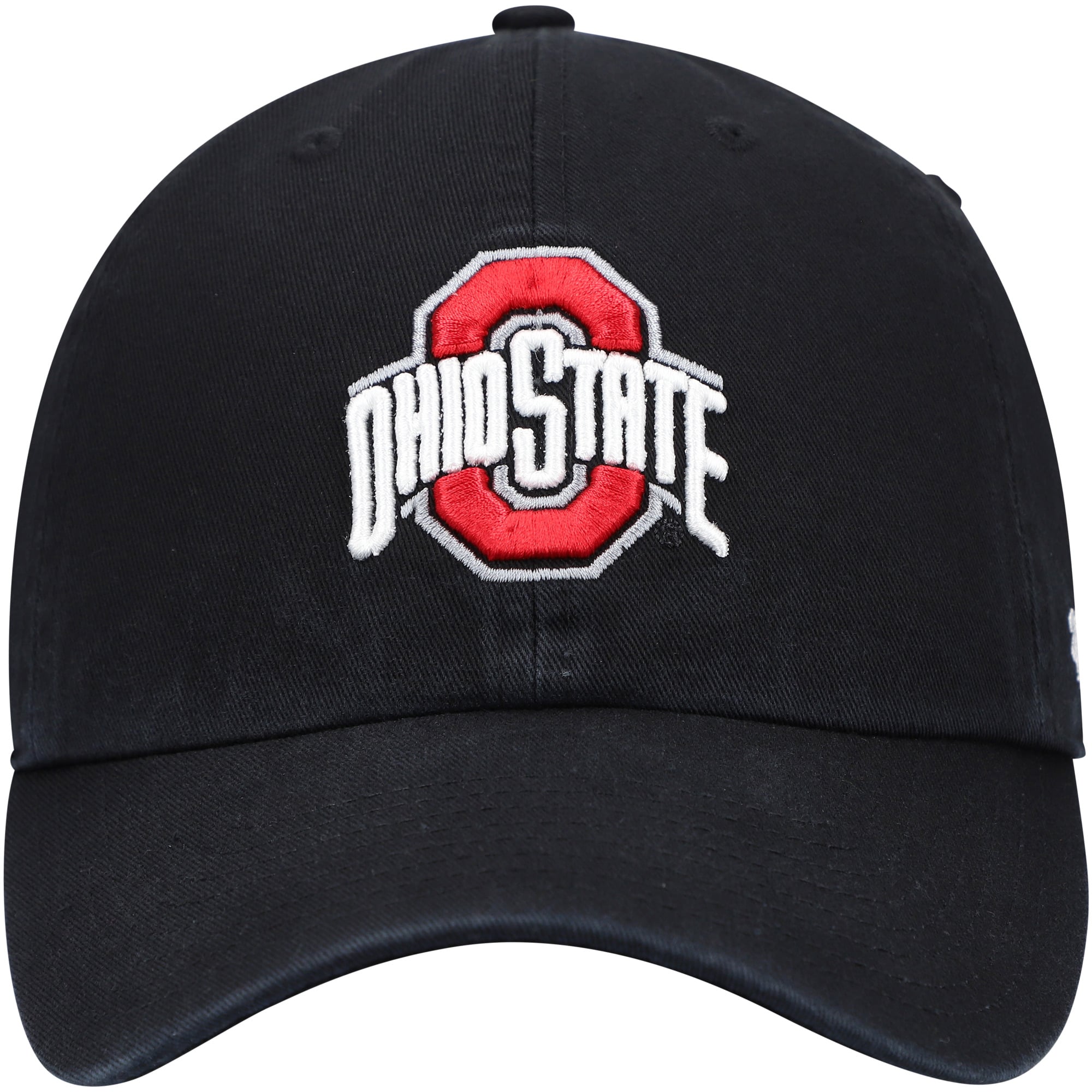 Casquette ajustable noire pour homme Ohio State Buckeyes Clean Up, modèle 47