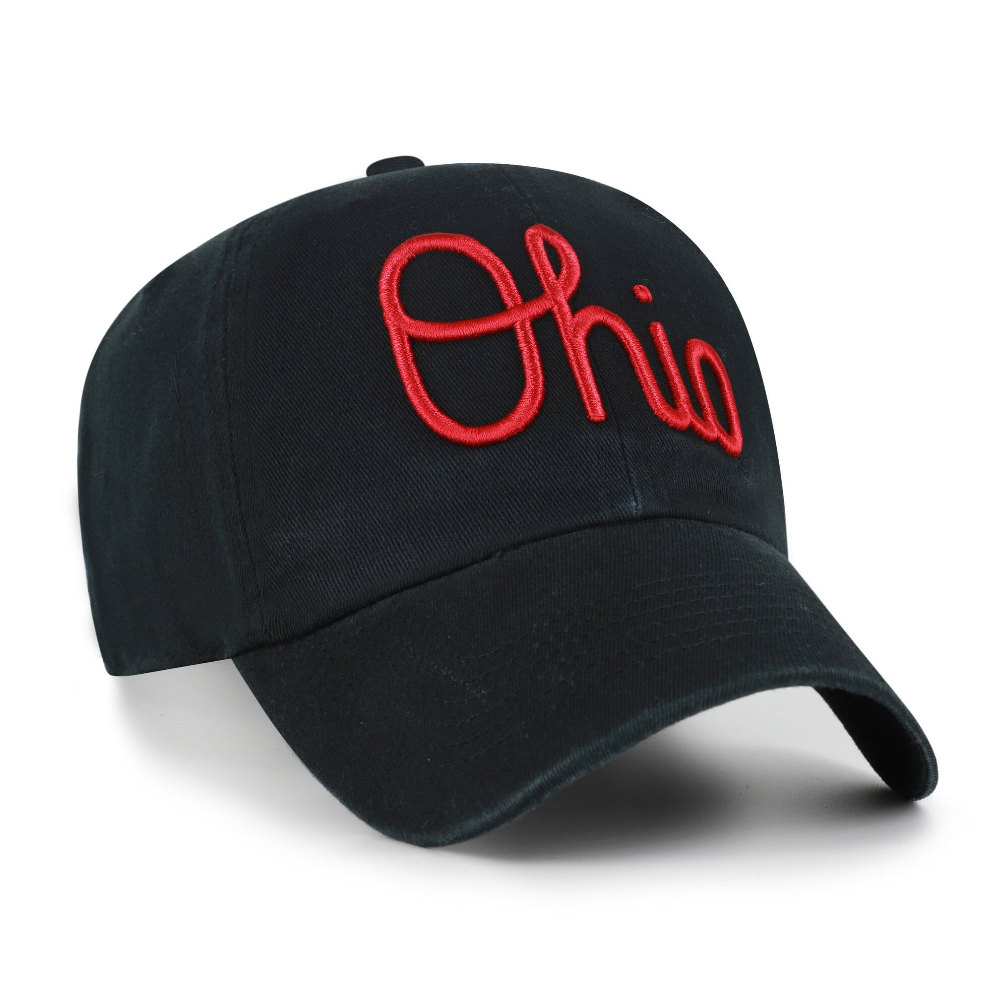 Casquette ajustable pour homme '47 Black Ohio State Buckeyes Vault Clean Up
