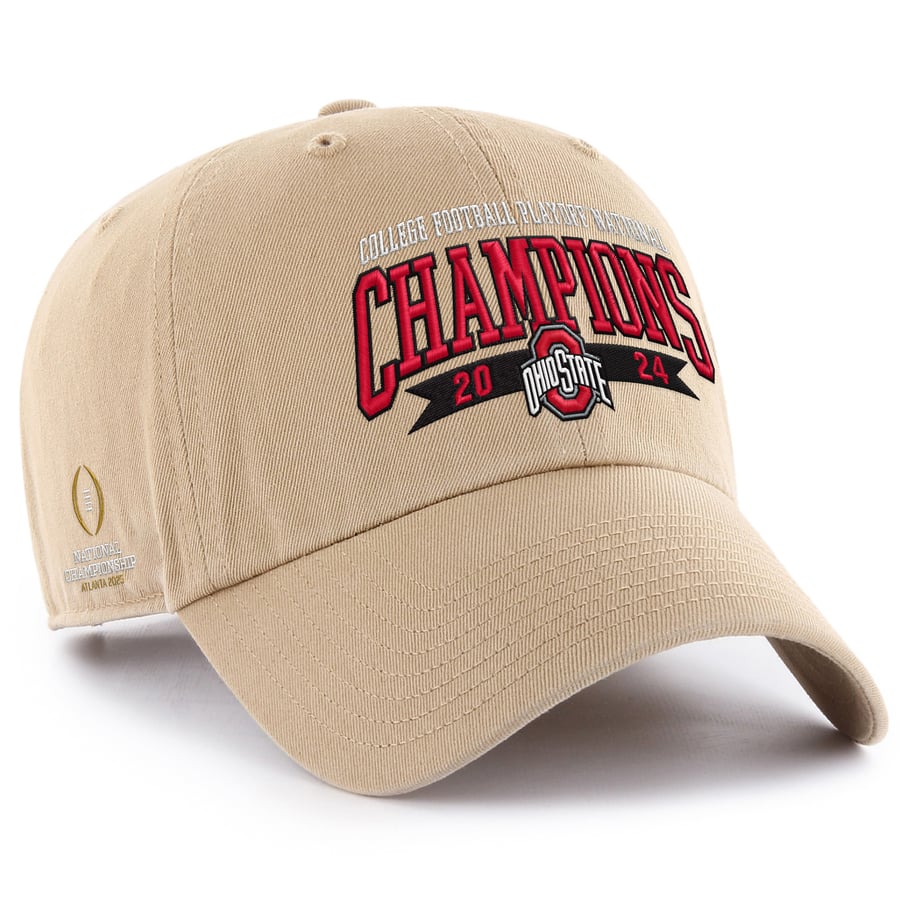 Ohio State Buckeyes Black Hitch Script Snapback Hat - '47 Brand NCAA Football Cap