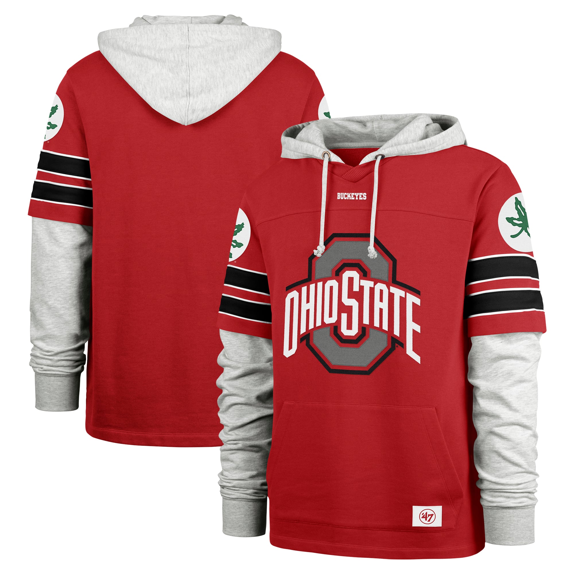 NCAA Ohio State Buckeyes Hundepullover – Warm & Gemütlich, Mit Team-Logo, Für Kleine & Große Hunde
