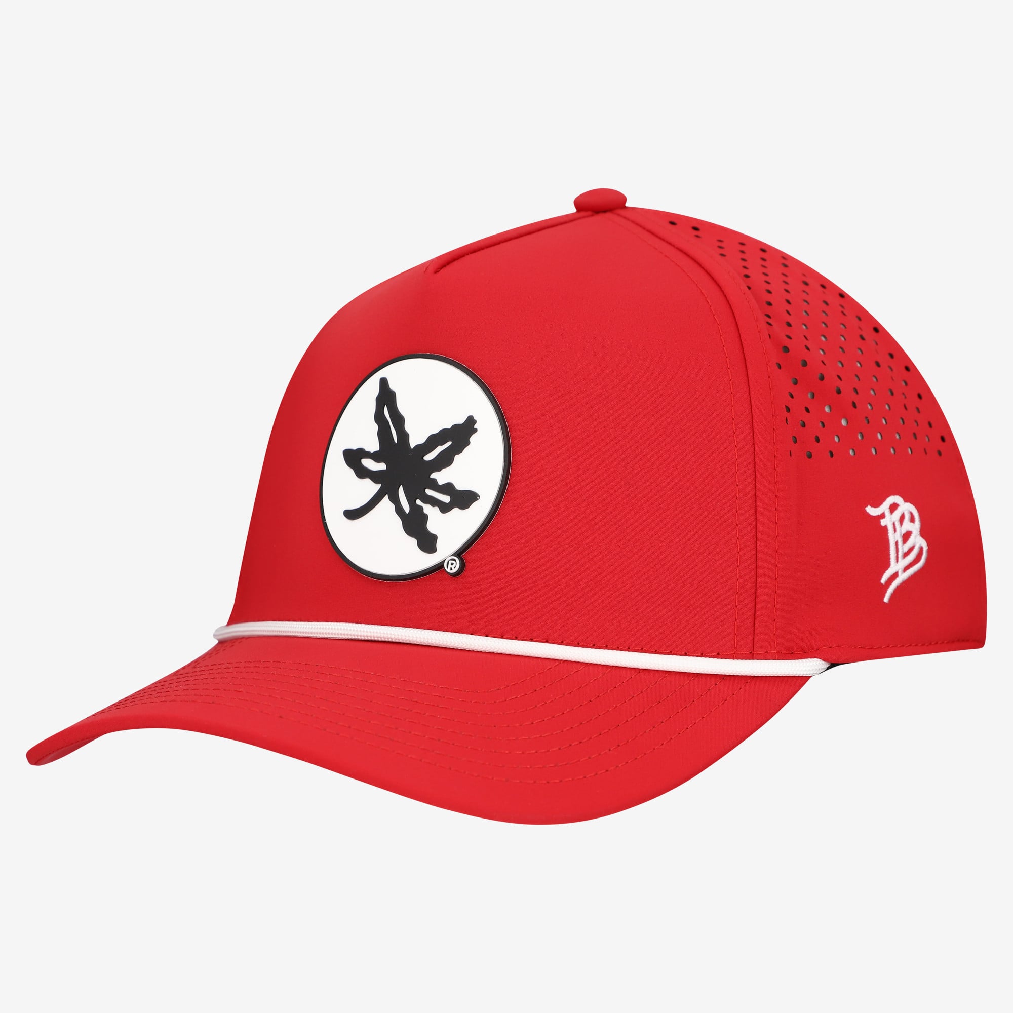 Casquette Bills Scarlet classique à cordon ajustable pour homme, modèle « Bills » des Ohio State Buckeyes.