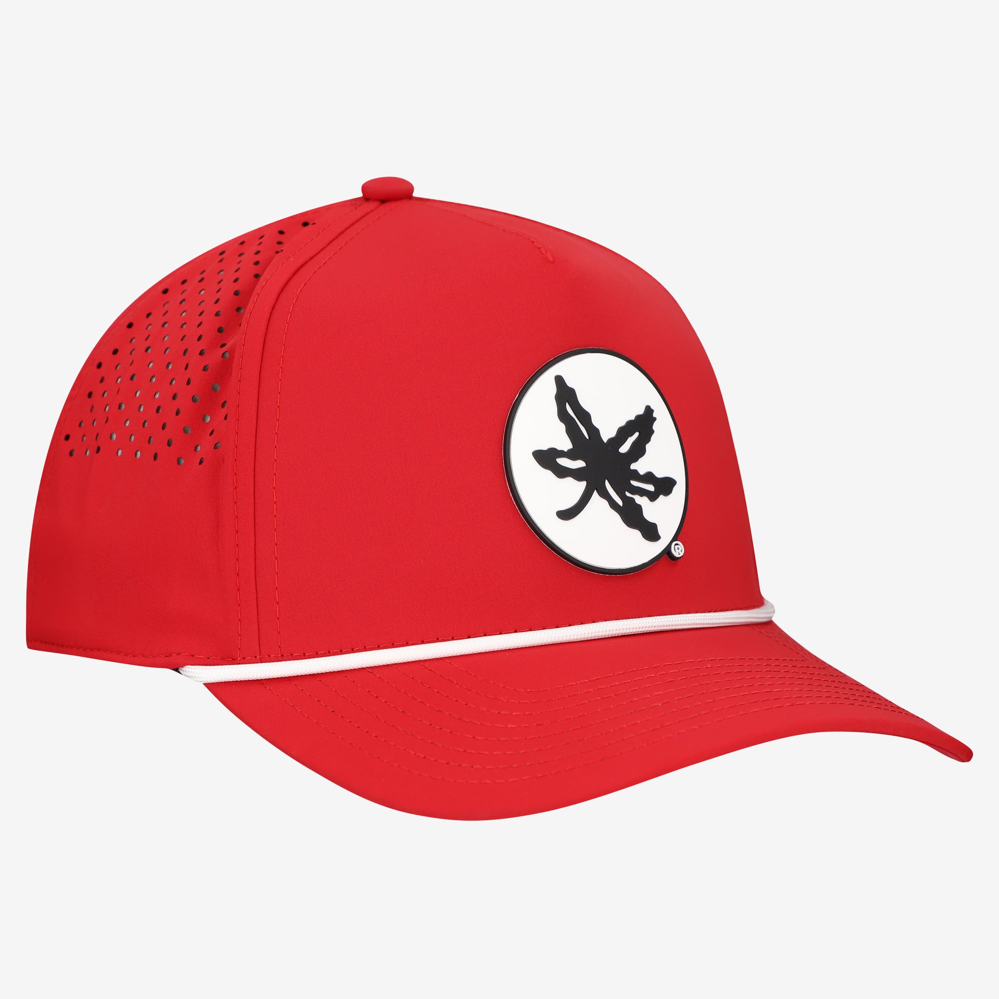Casquette Bills Scarlet classique à cordon ajustable pour homme, modèle « Bills » des Ohio State Buckeyes.