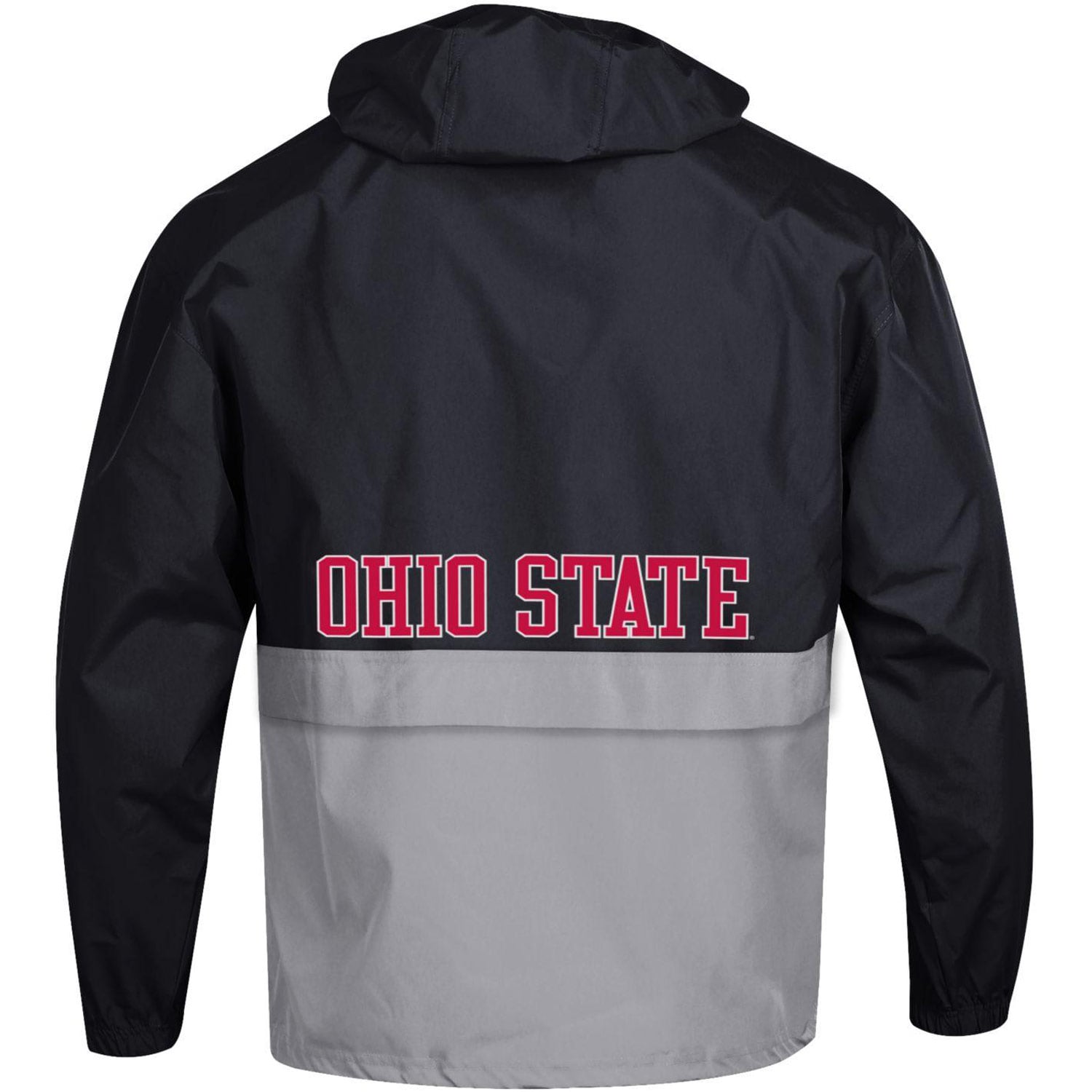 Men's Champion Black Ohio State Buckeyes Color Blocked Packable