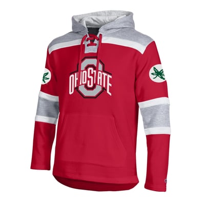  Ohio State Buckeyes Champion Lacer Fleece Hoodie - Scarlet