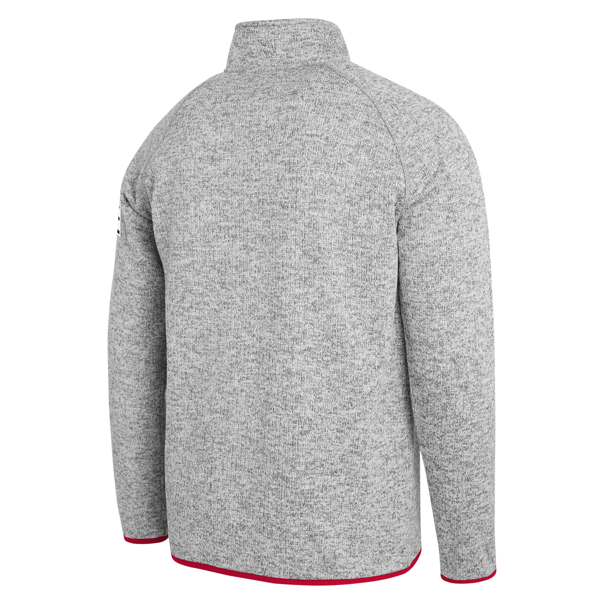 Men's Darius Rucker Collection by Fanatics Gray Ohio State Buckeyes Sweater Knit Quarter-Zip Pullover