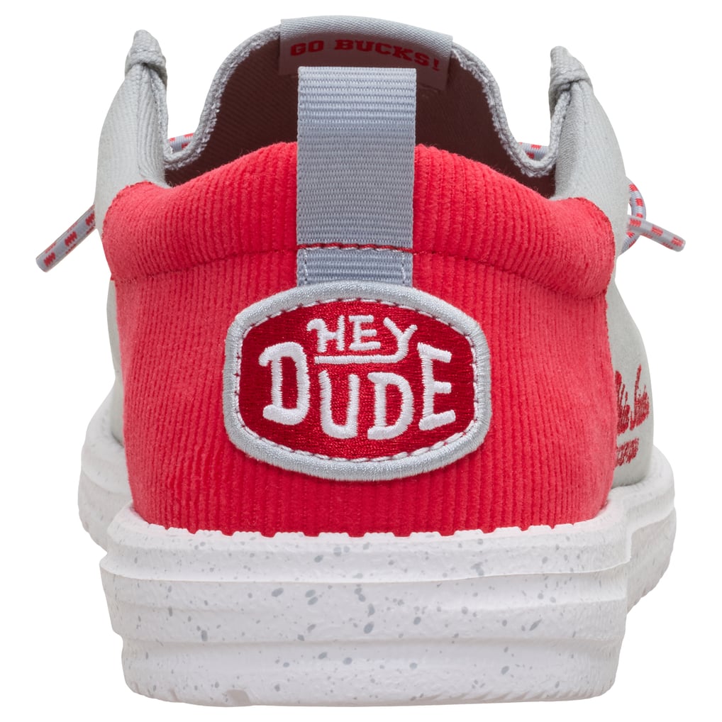 HEY DUDE Ohio State University Custom Ohio Dude Shoes - Perfect Christmas Gift, Gift for  main image 4