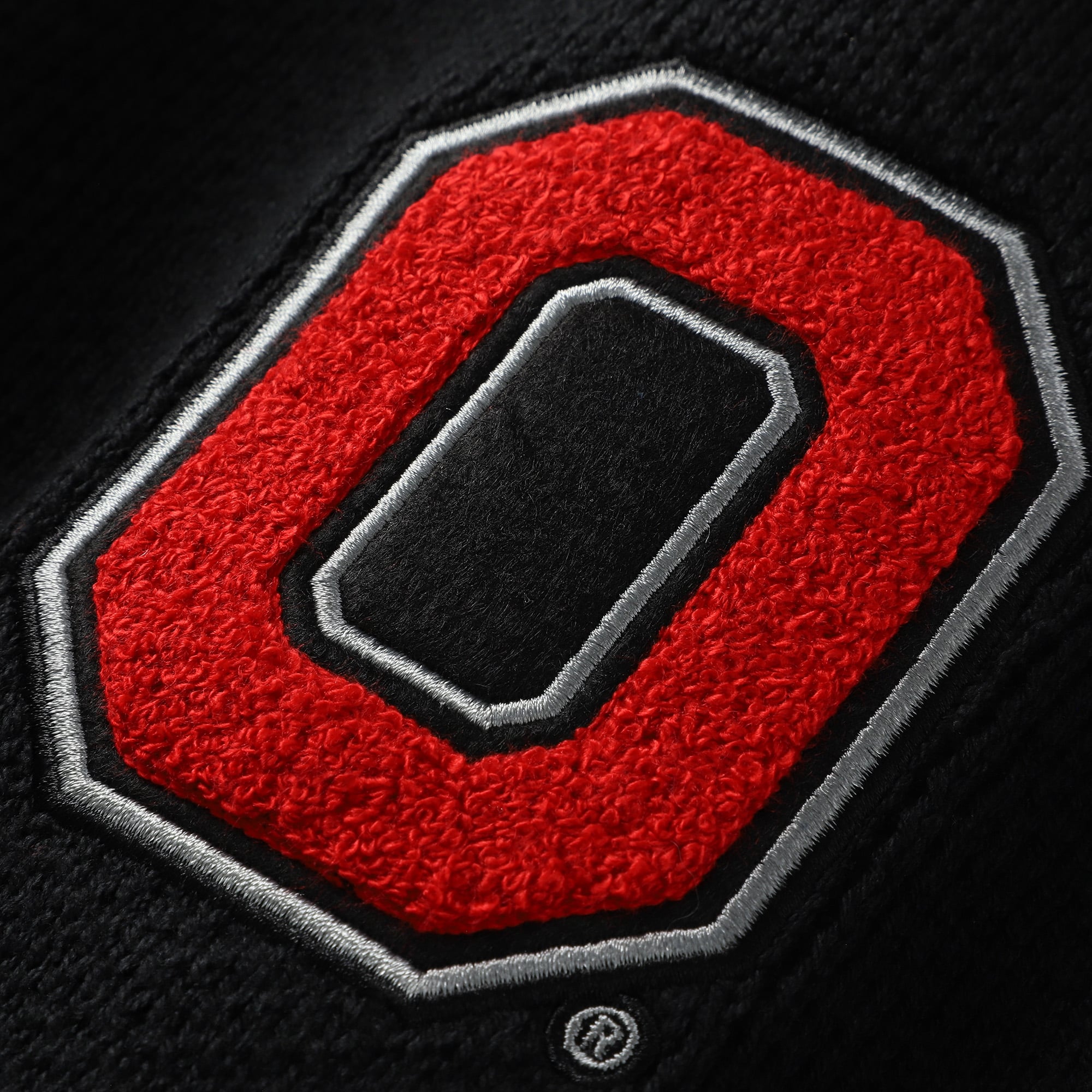Men's Mitchell & Ness Black Ohio State Buckeyes Head Coach Sweater