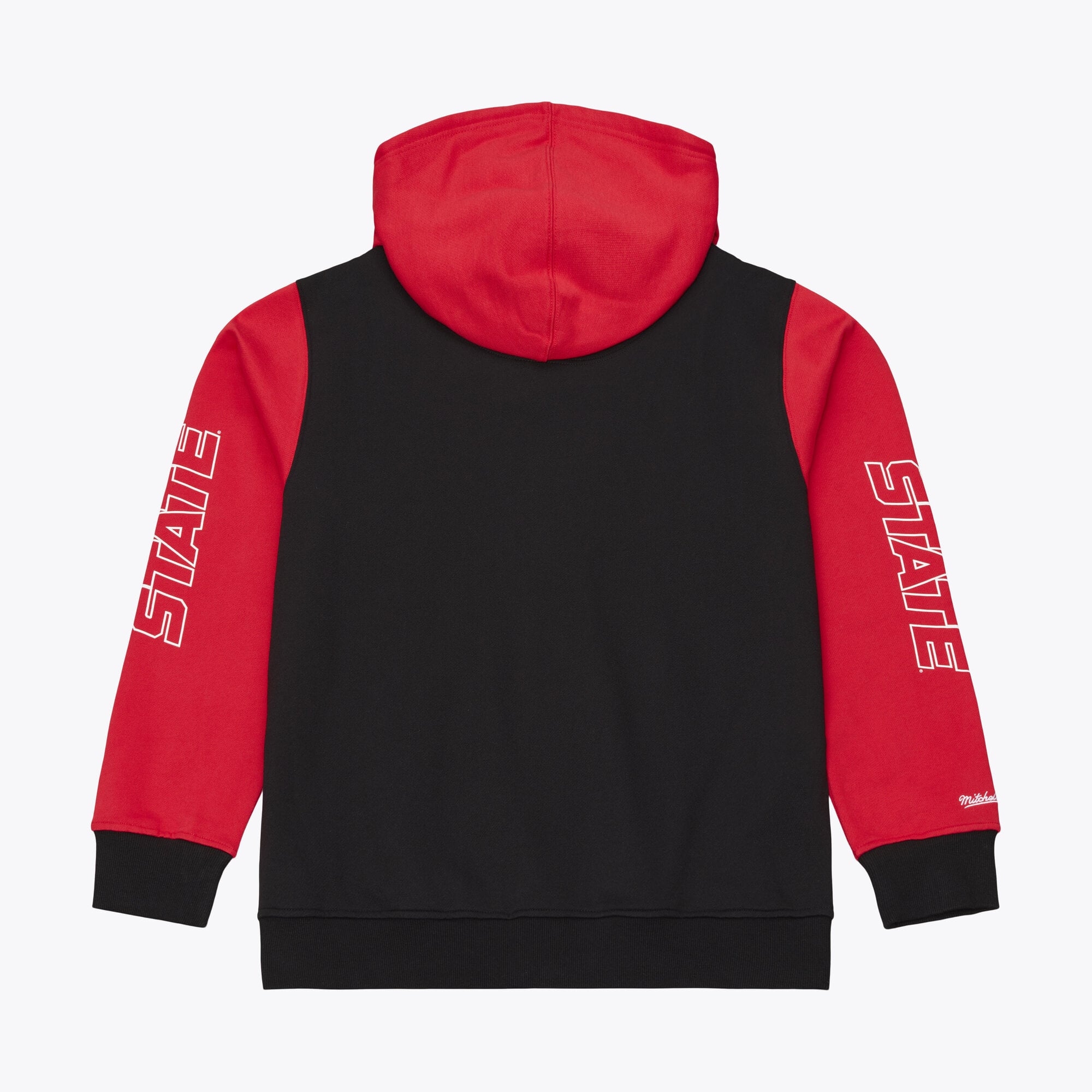 Veste polaire Mitchell & Ness noire pour homme, motif à carreaux triples Ohio State Buckeyes, fermeture boutons-pression.
