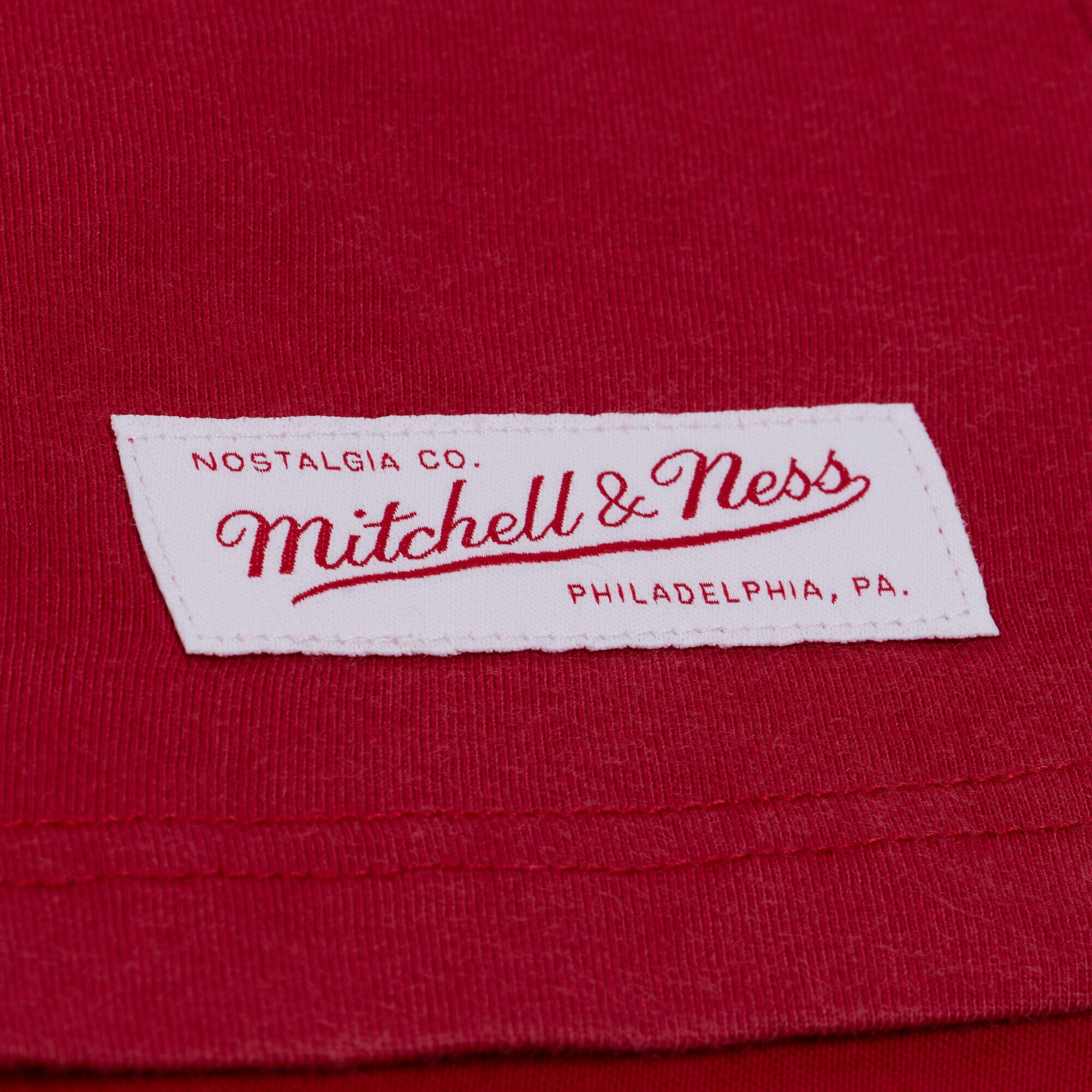T-shirt Mitchell & Ness Scarlet Ohio State Buckeyes Core Icon pour homme
