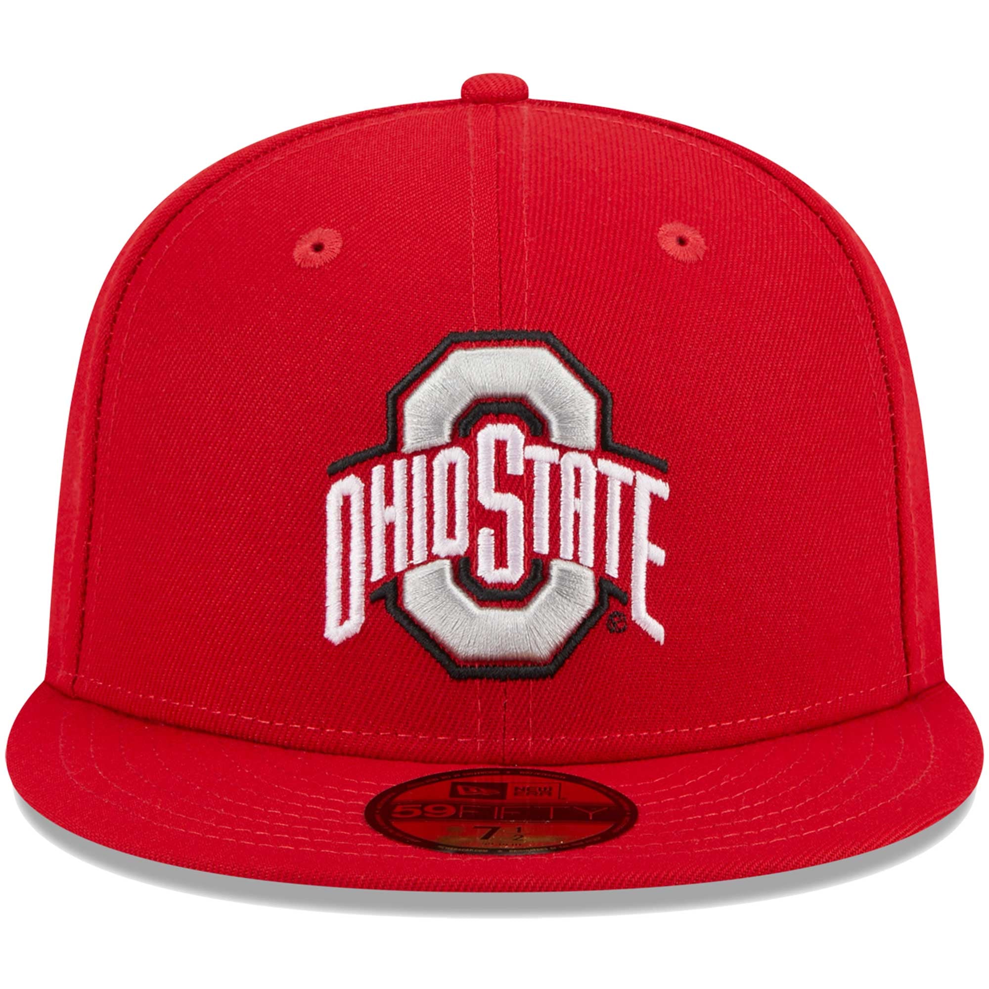 Casquette ajustée 59FIFTY des Buckeyes de l'Ohio State New Era pour homme