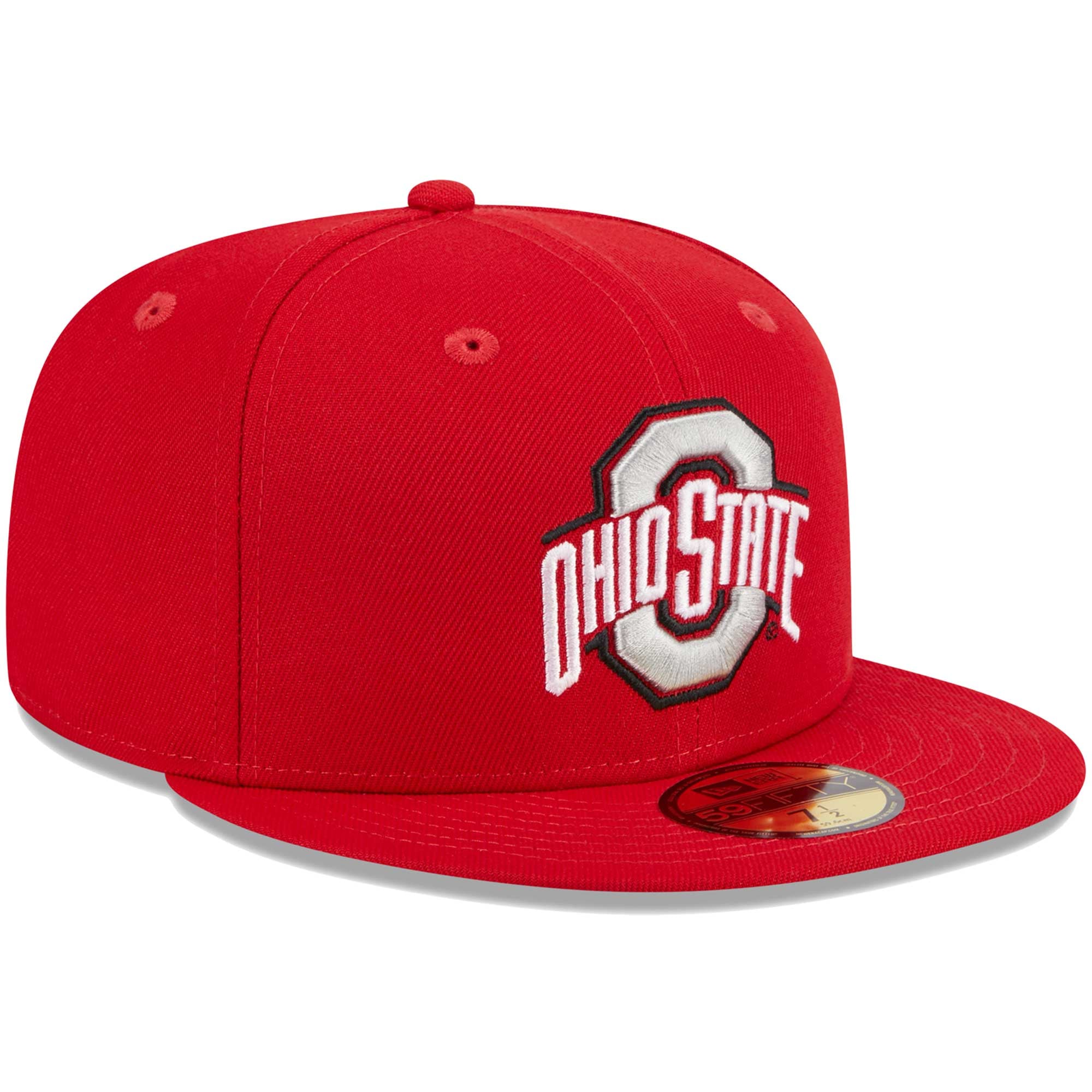 Casquette ajustée 59FIFTY des Buckeyes de l'Ohio State New Era pour homme