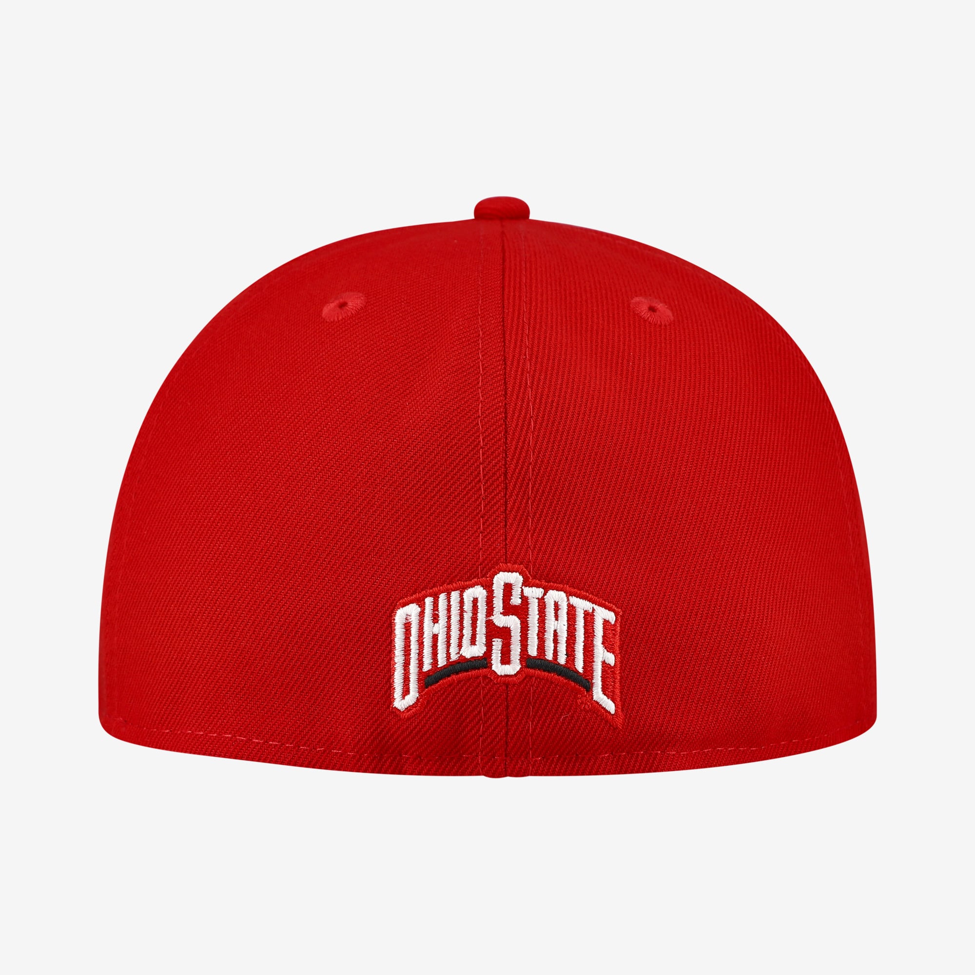 Casquette ajustée New Era Scarlet Ohio State Buckeyes Core 59FIFTY pour homme