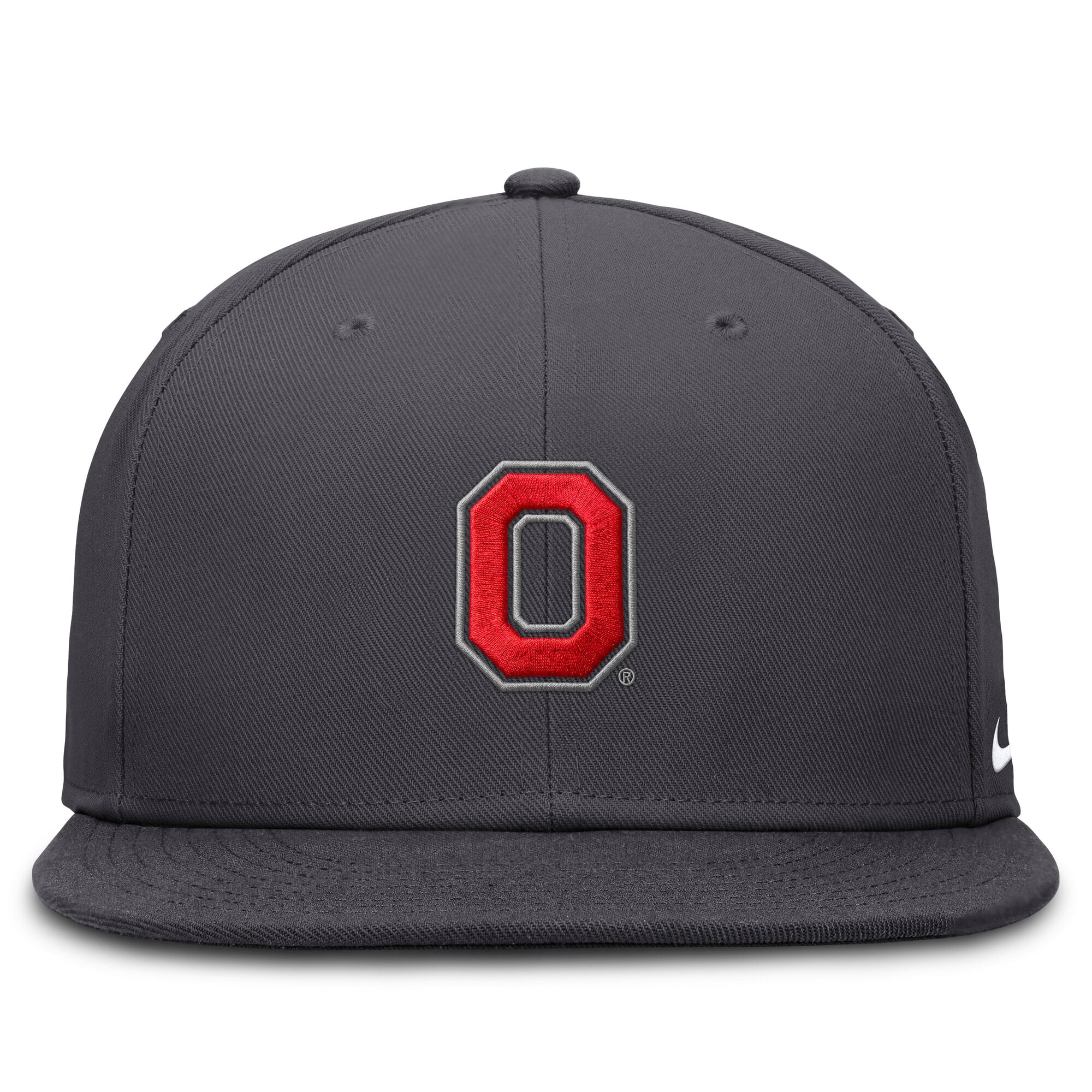 Men's Nike Anthracite Ohio State Buckeyes Pro Dri-FIT Fitted Hat