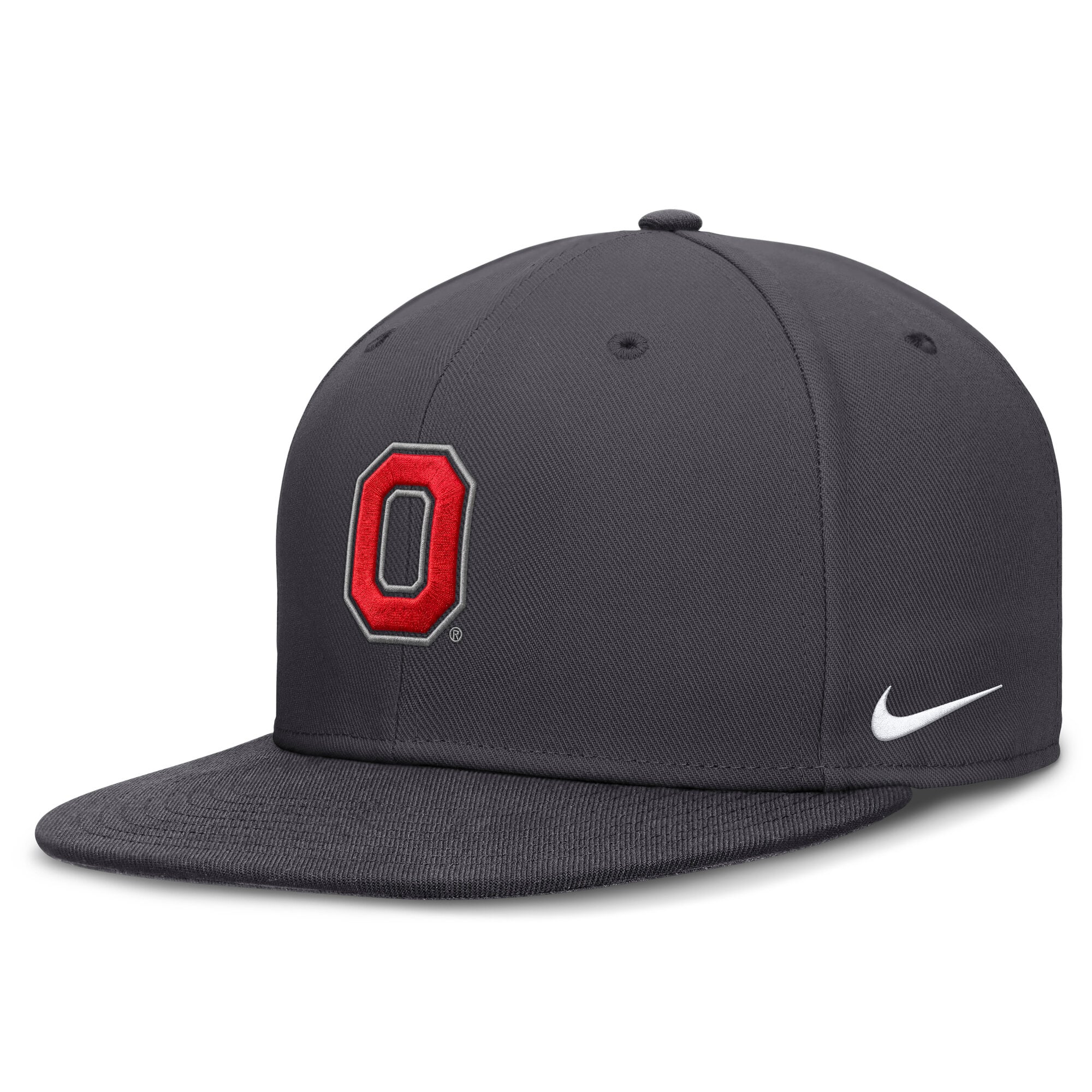 Men's Nike Anthracite Ohio State Buckeyes Pro Dri-FIT Fitted Hat