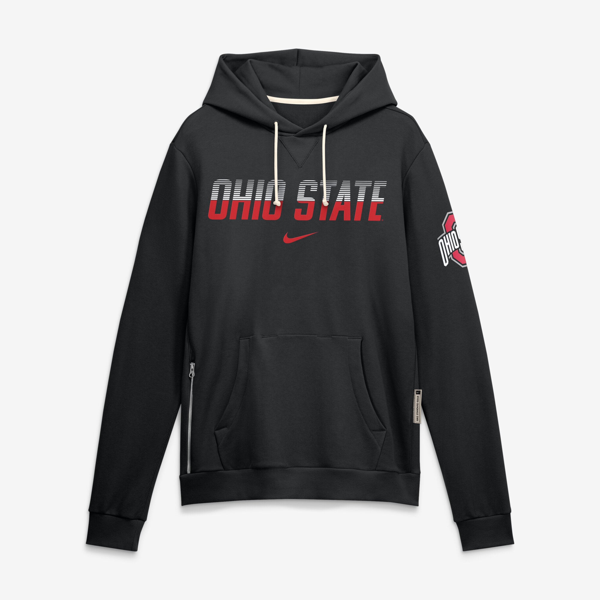 Men's Nike Scarlet Ohio State Buckeyes 2026 Sideline Standard Issue Dri-FIT Hoodie
