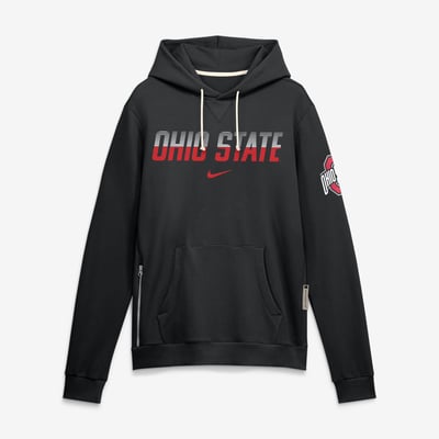 Ohio State Buckeyes Nike 2026 Sideline Standard Issue Dri-FIT Hoodie - Black