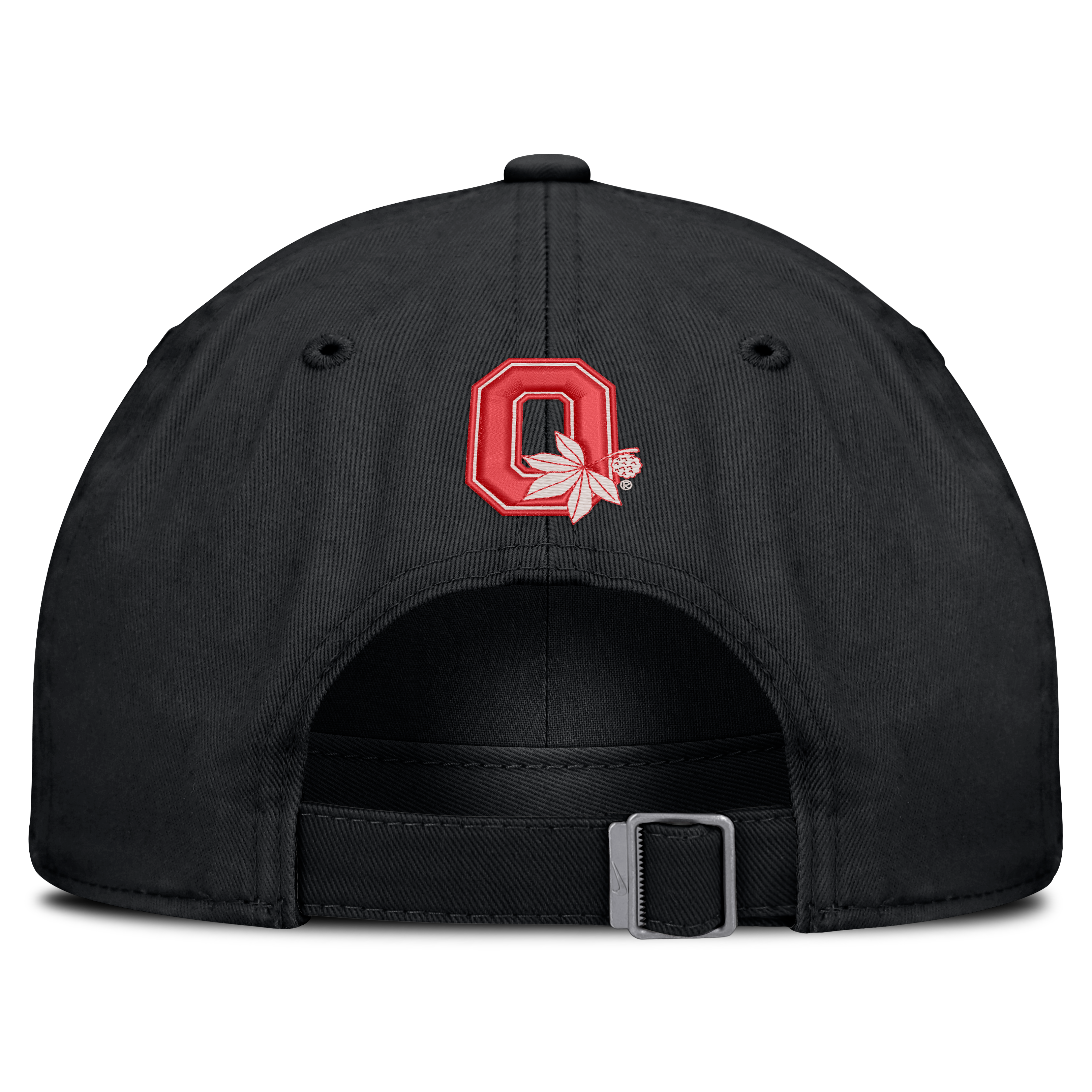 Casquette ajustable Nike noire pour homme Ohio State Buckeyes Legacy Letter & Mascot Club