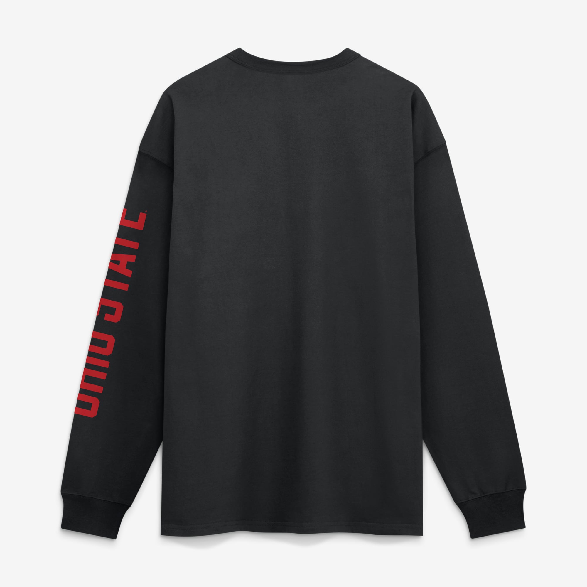 T-shirt à manches longues Nike Max 90 Legacy Multi Graphic noir pour homme, Ohio State Buckeyes