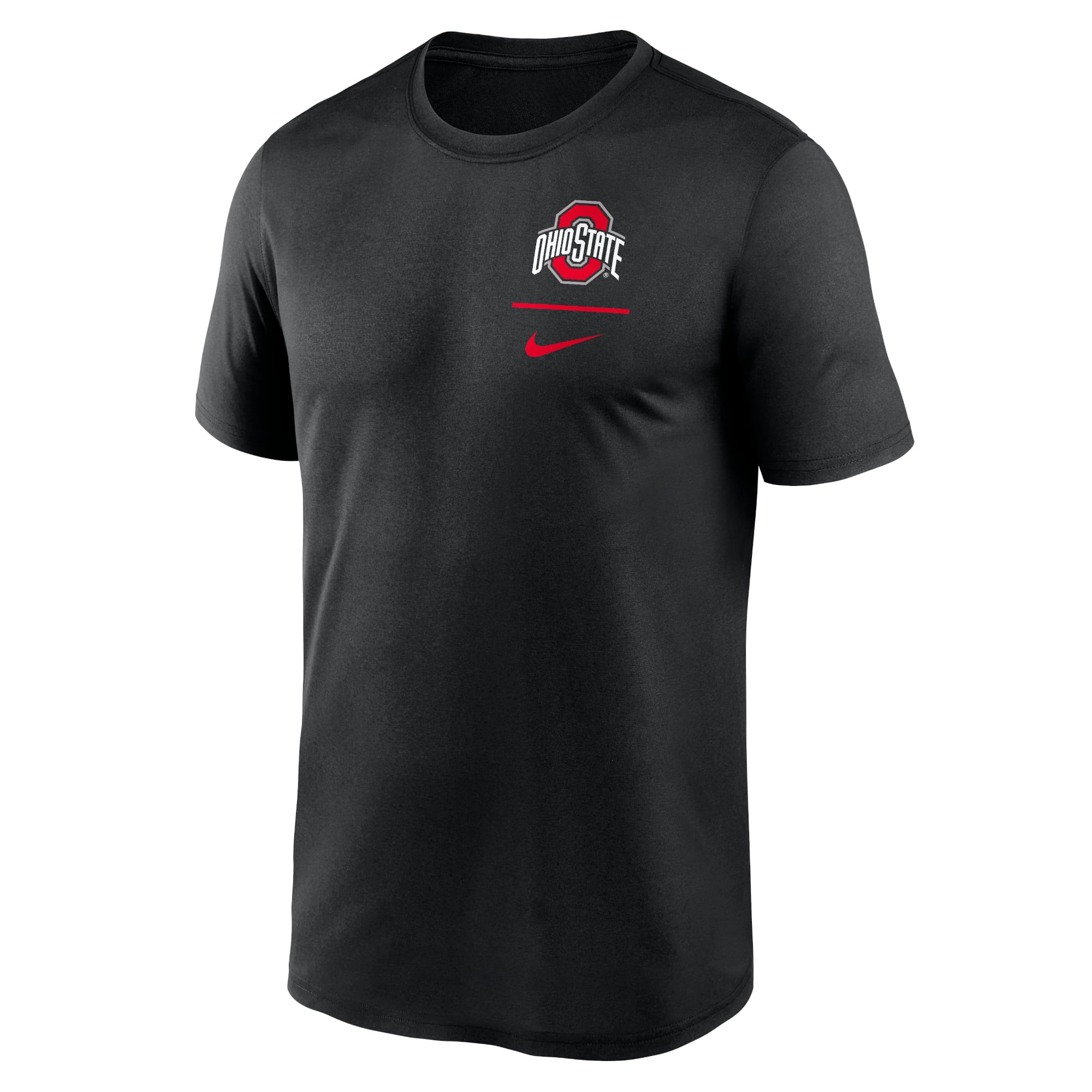 Men's Nike Black Ohio State Buckeyes Primary Logo Legend Performance T-Shirt