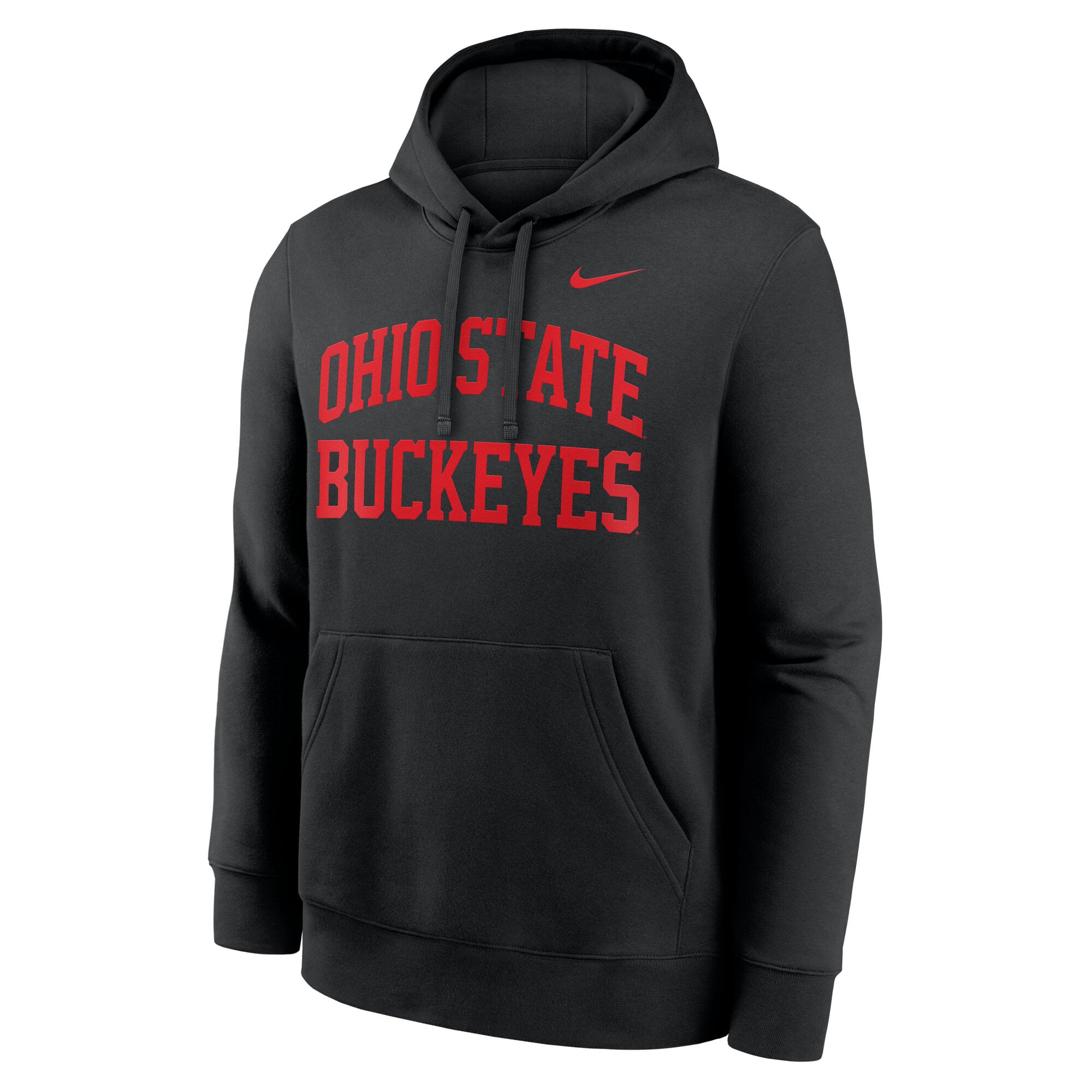 Sweat à capuche en polaire Nike Scarlet Ohio State Buckeyes Primetime Arched Club pour homme