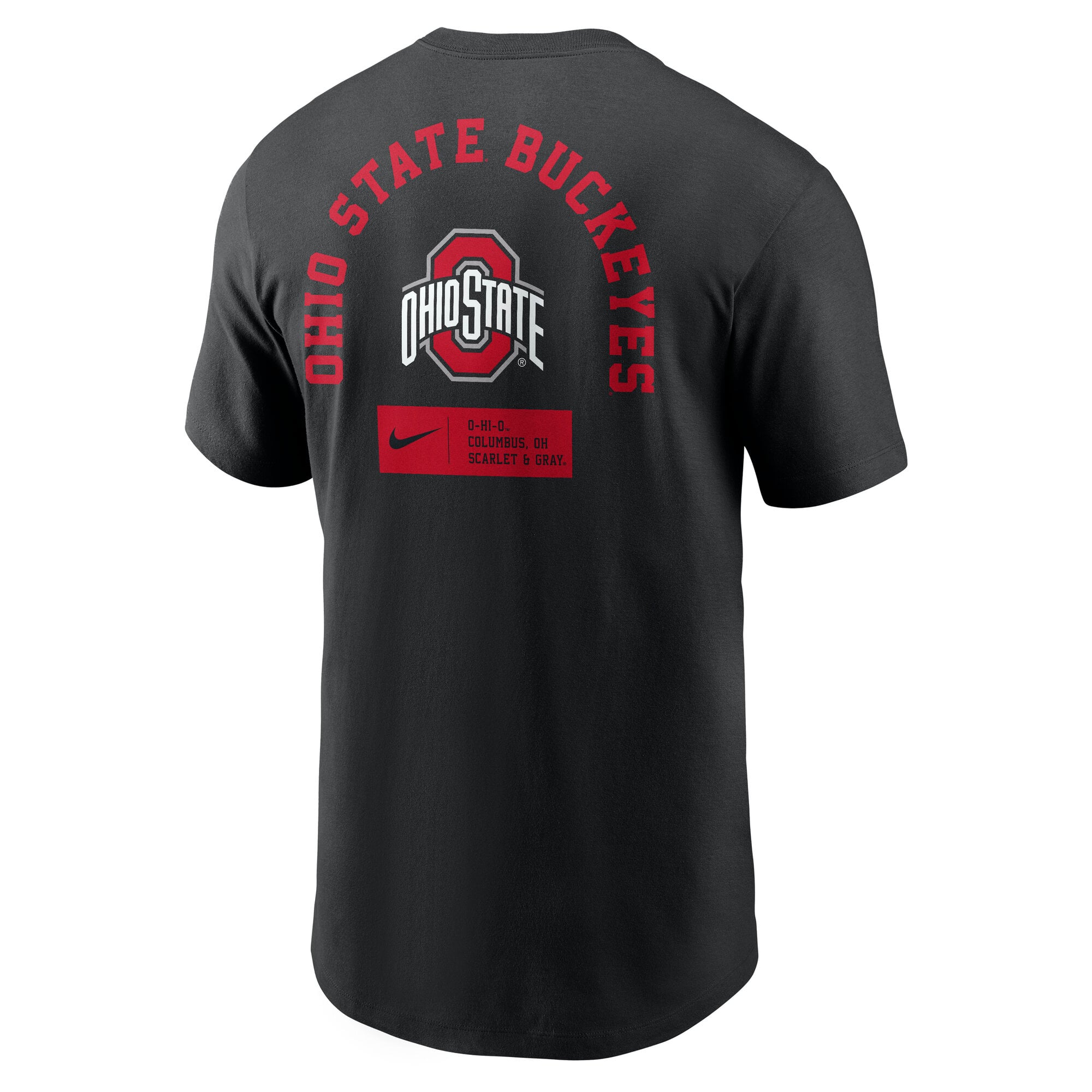 Men's Nike Scarlet Ohio State Buckeyes Primetime Crew T-Shirt