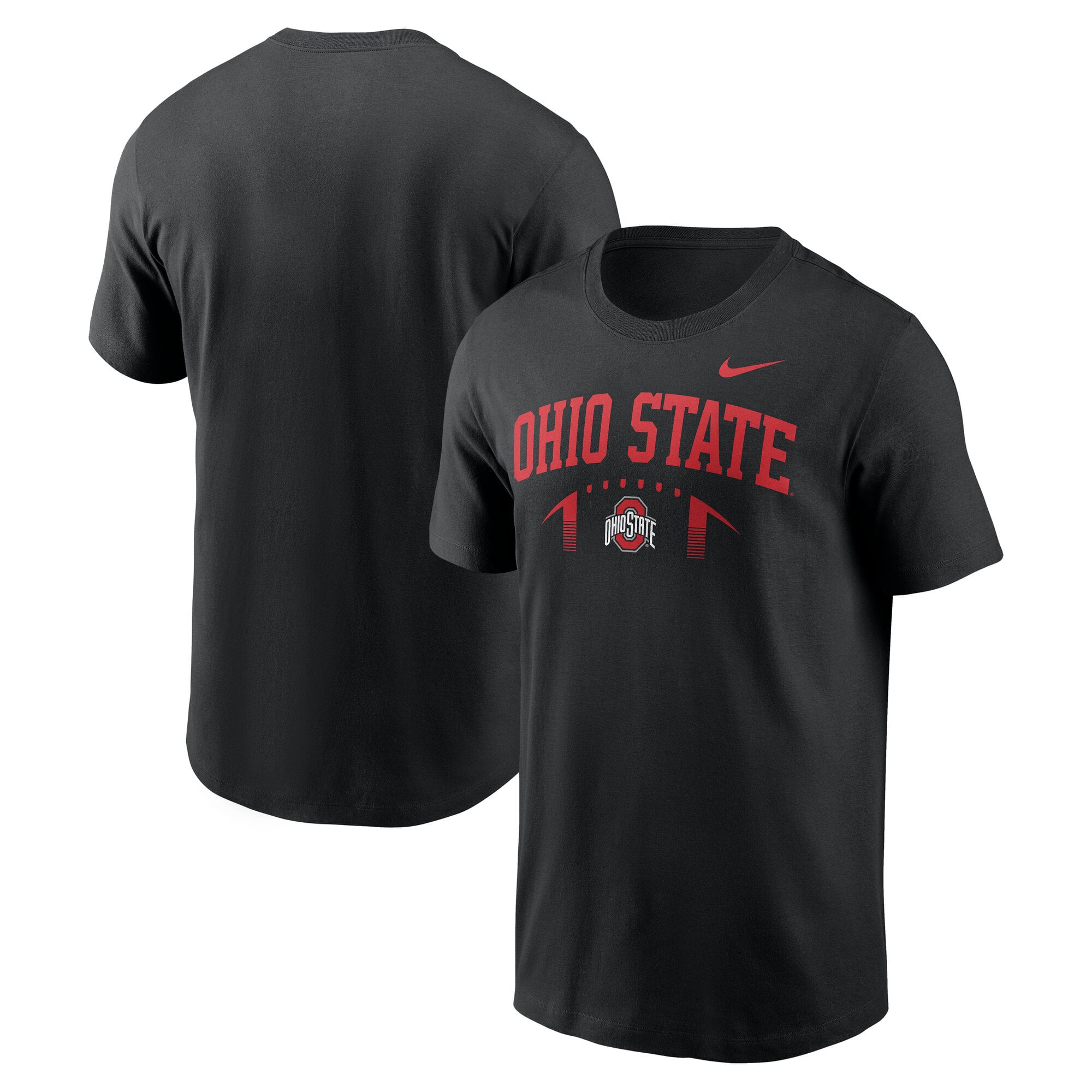 Men's Nike  Scarlet Ohio State Buckeyes Primetime Football Icon T-Shirt